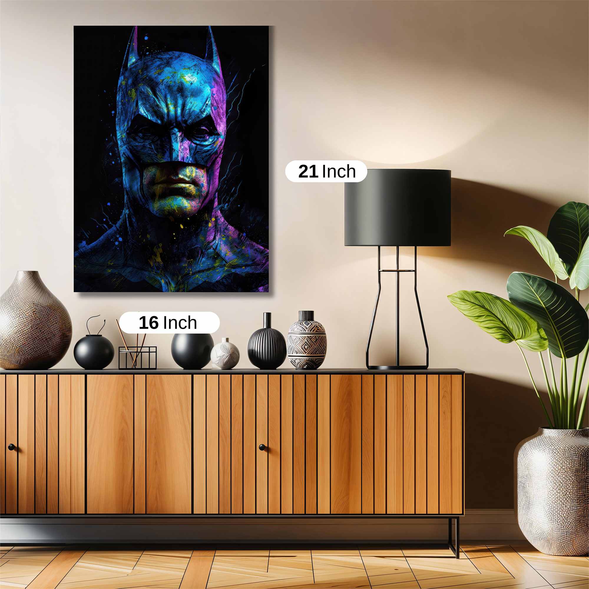 Batman Radiant Safe Wall Magnetic / M