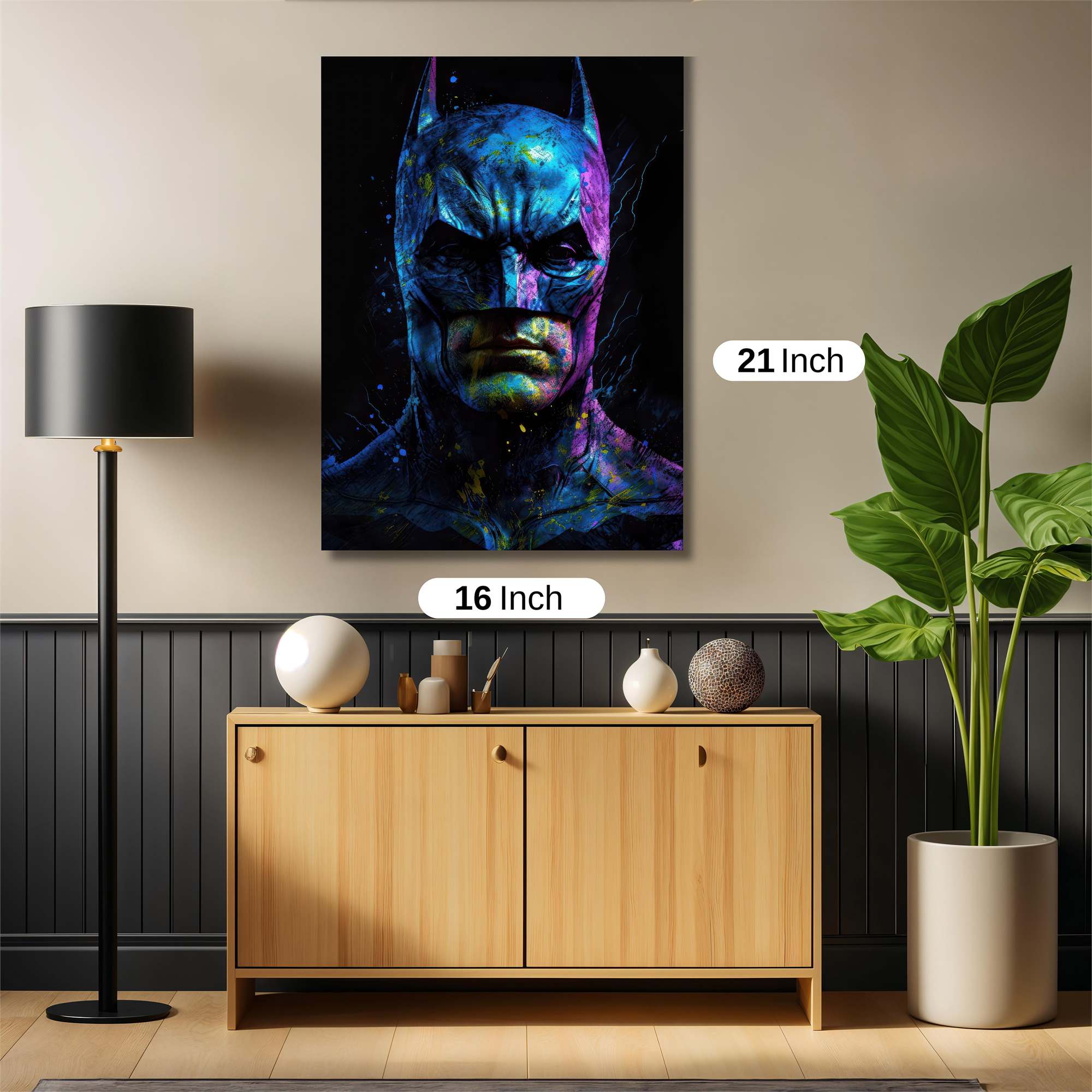 Batman Radiant Safe Wall Magnetic / M