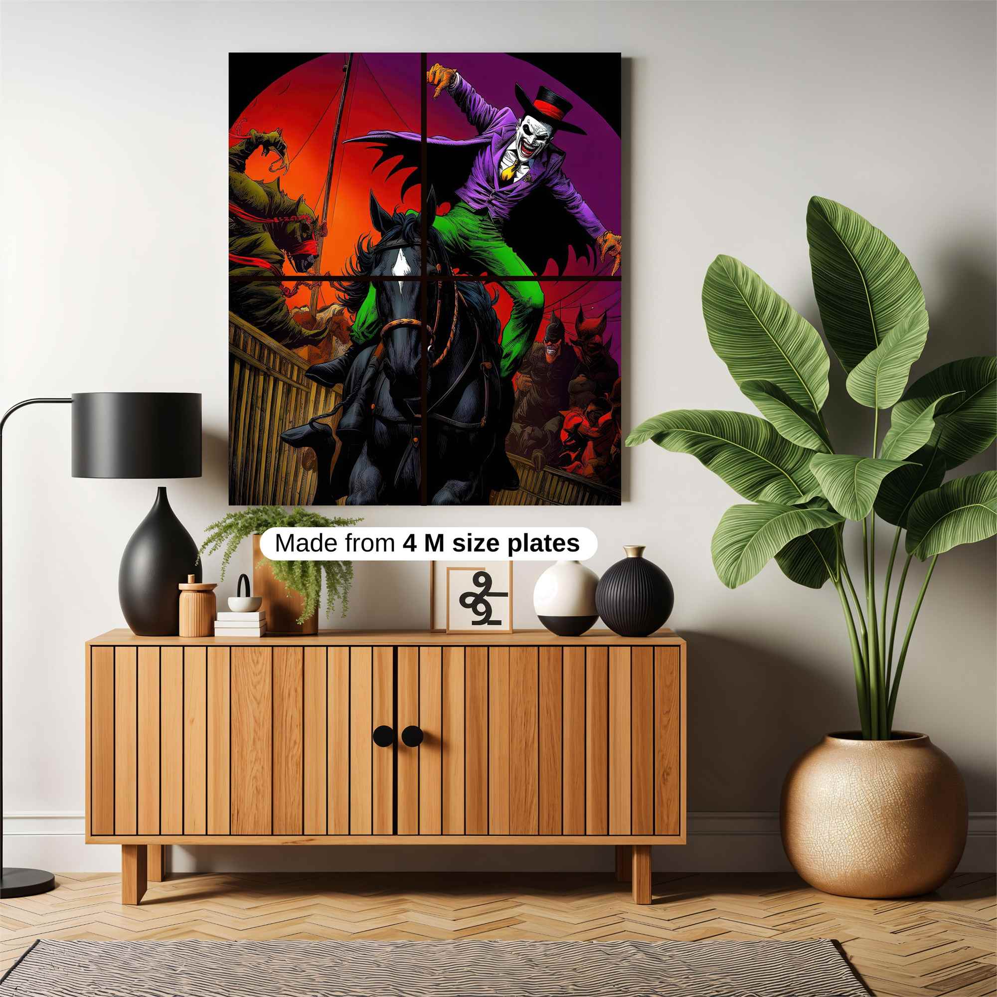 Joker Rampage Safe Wall Magnetic / M