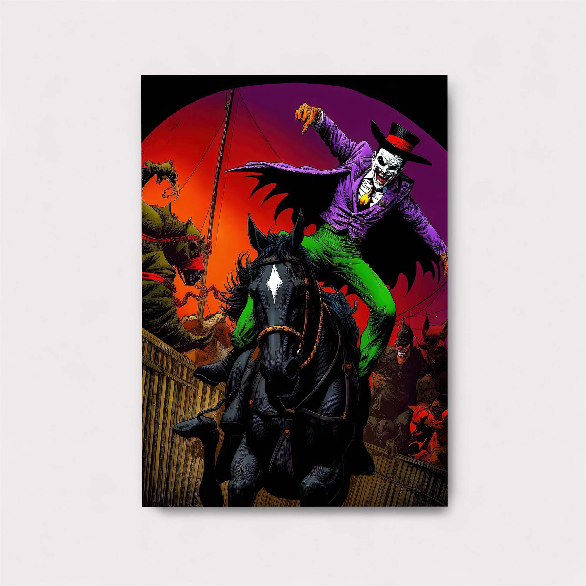 Joker Rampage Safe Wall Magnetic / M