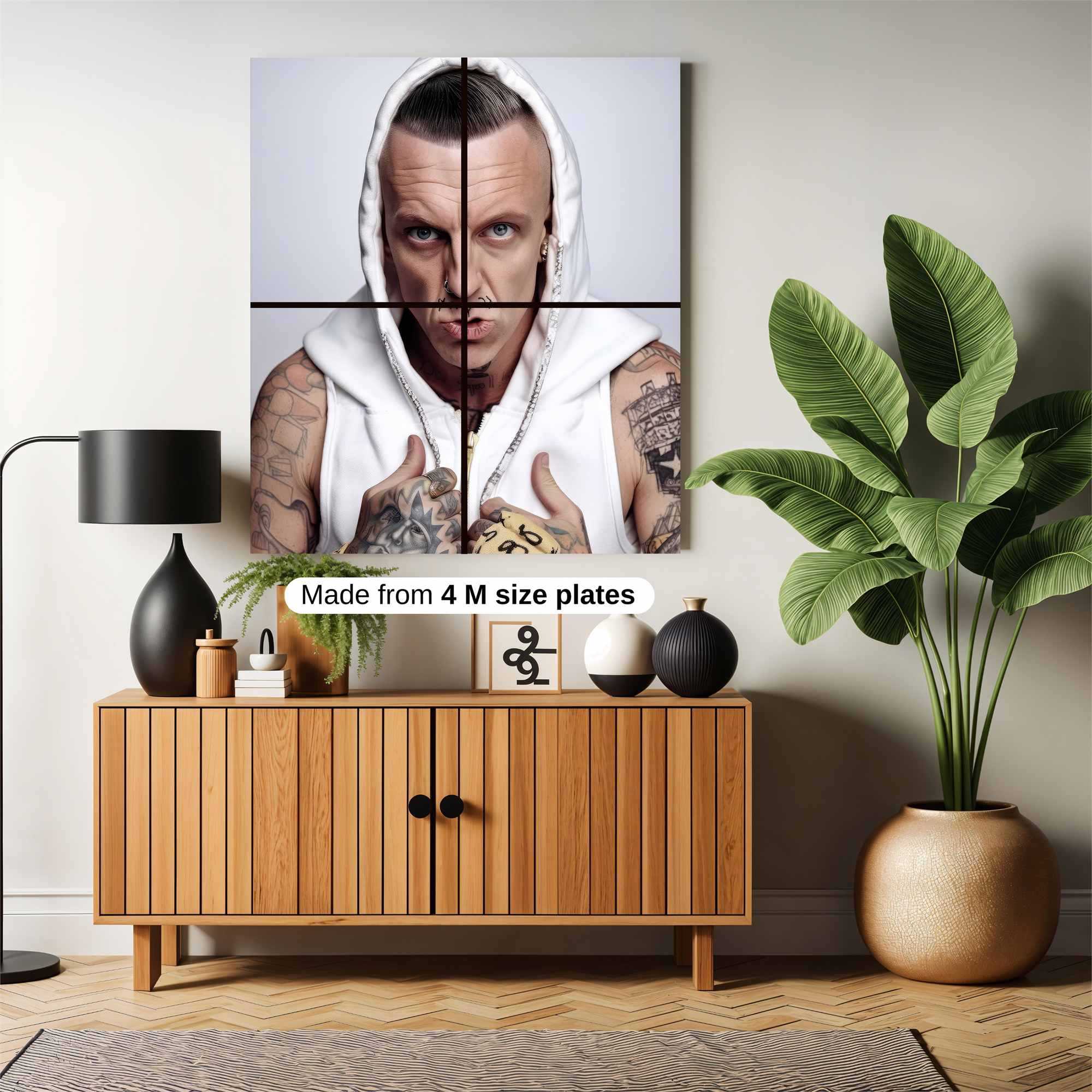 Tattoo Rebel Safe Wall Magnetic / M