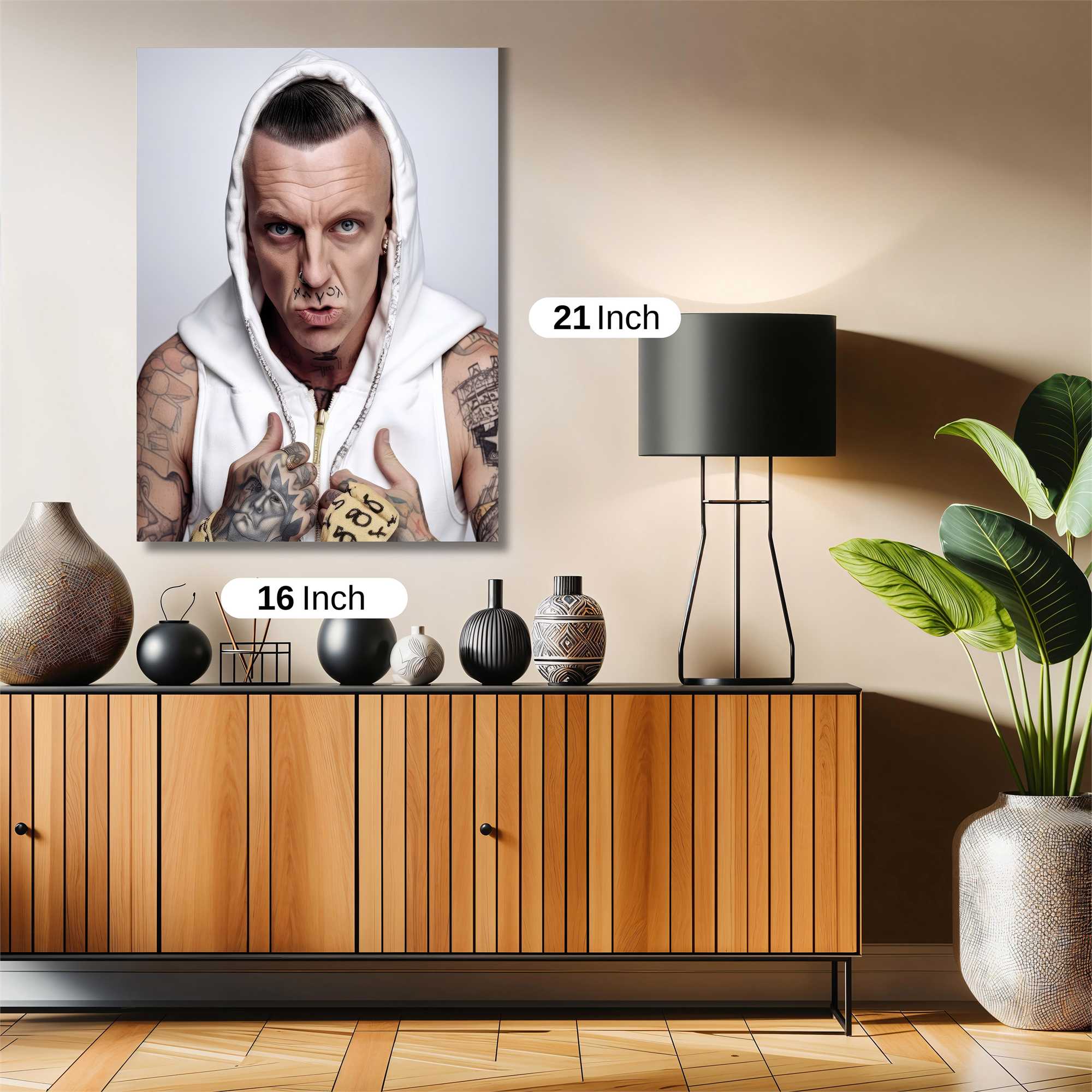 Tattoo Rebel Safe Wall Magnetic / M