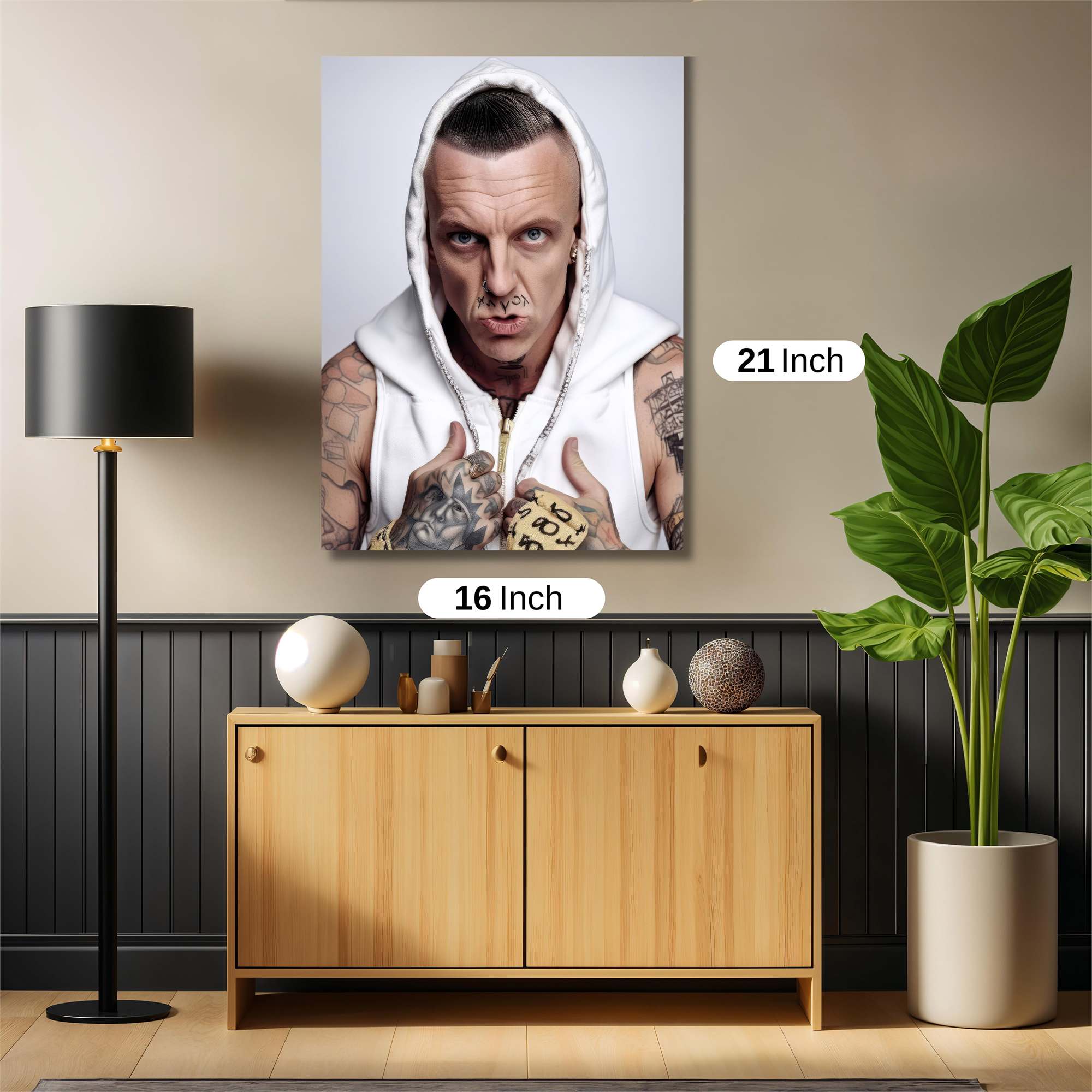 Tattoo Rebel Safe Wall Magnetic / M