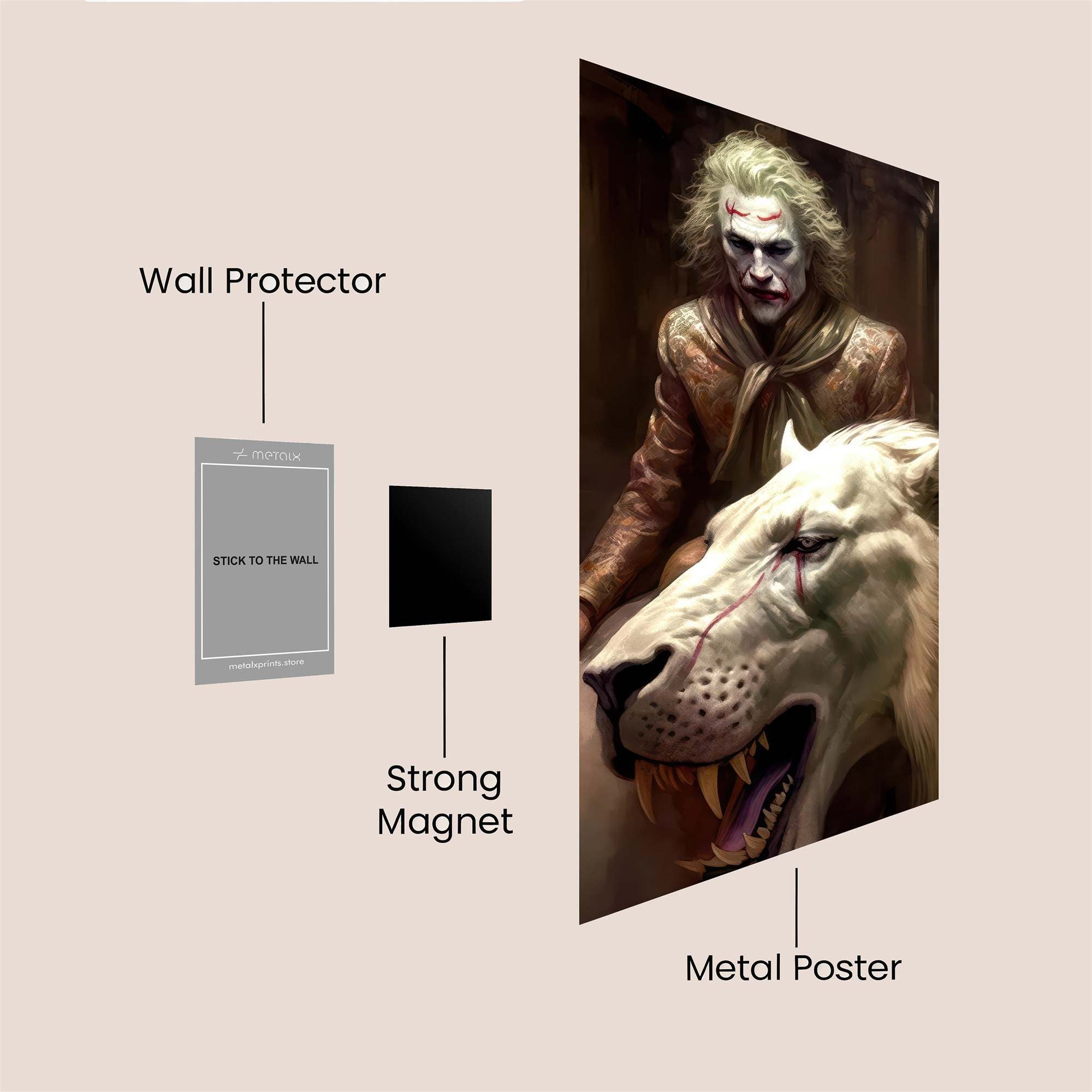 Joker Regal Safe Wall Magnetic / M