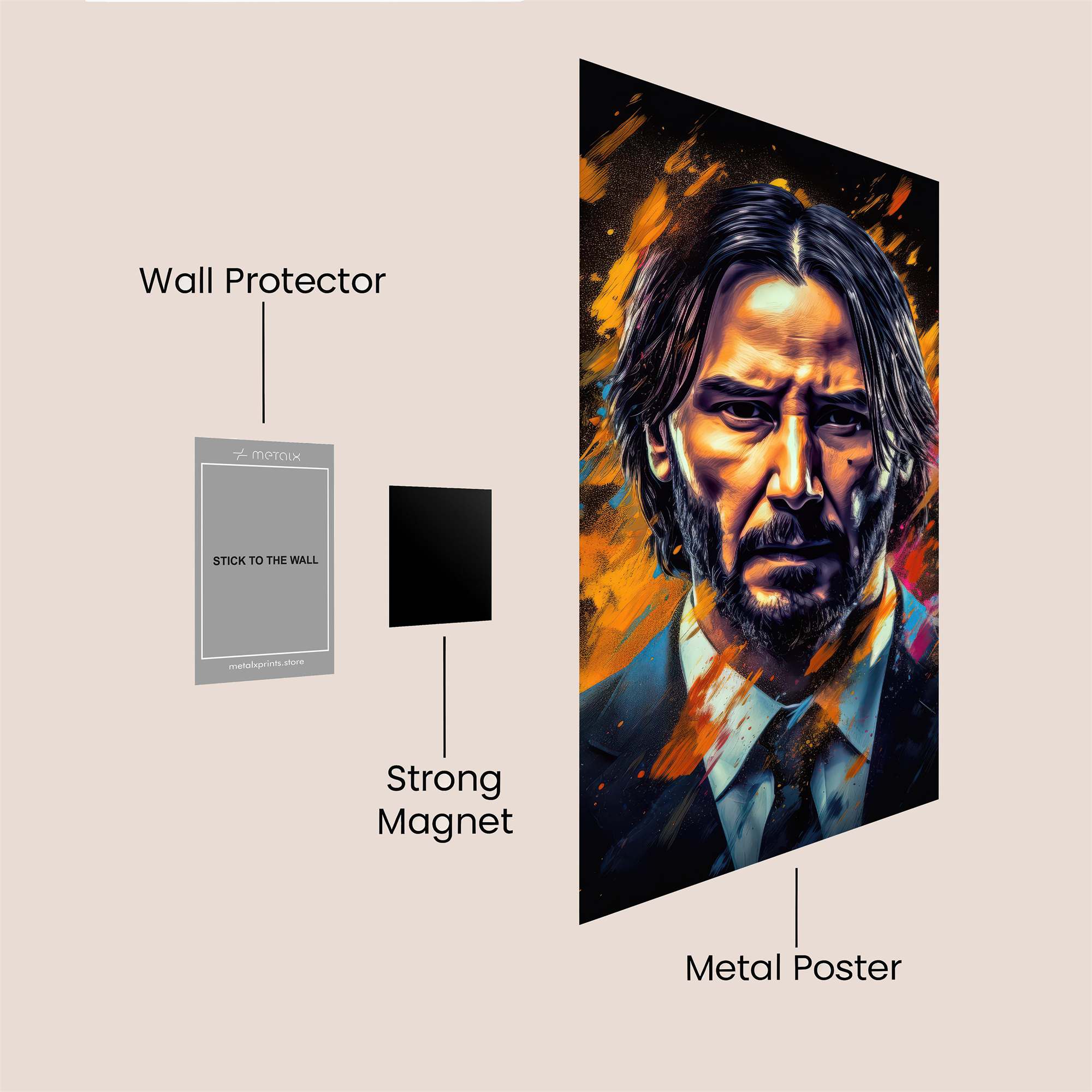 Reeves Intensity Safe Wall Magnetic / M