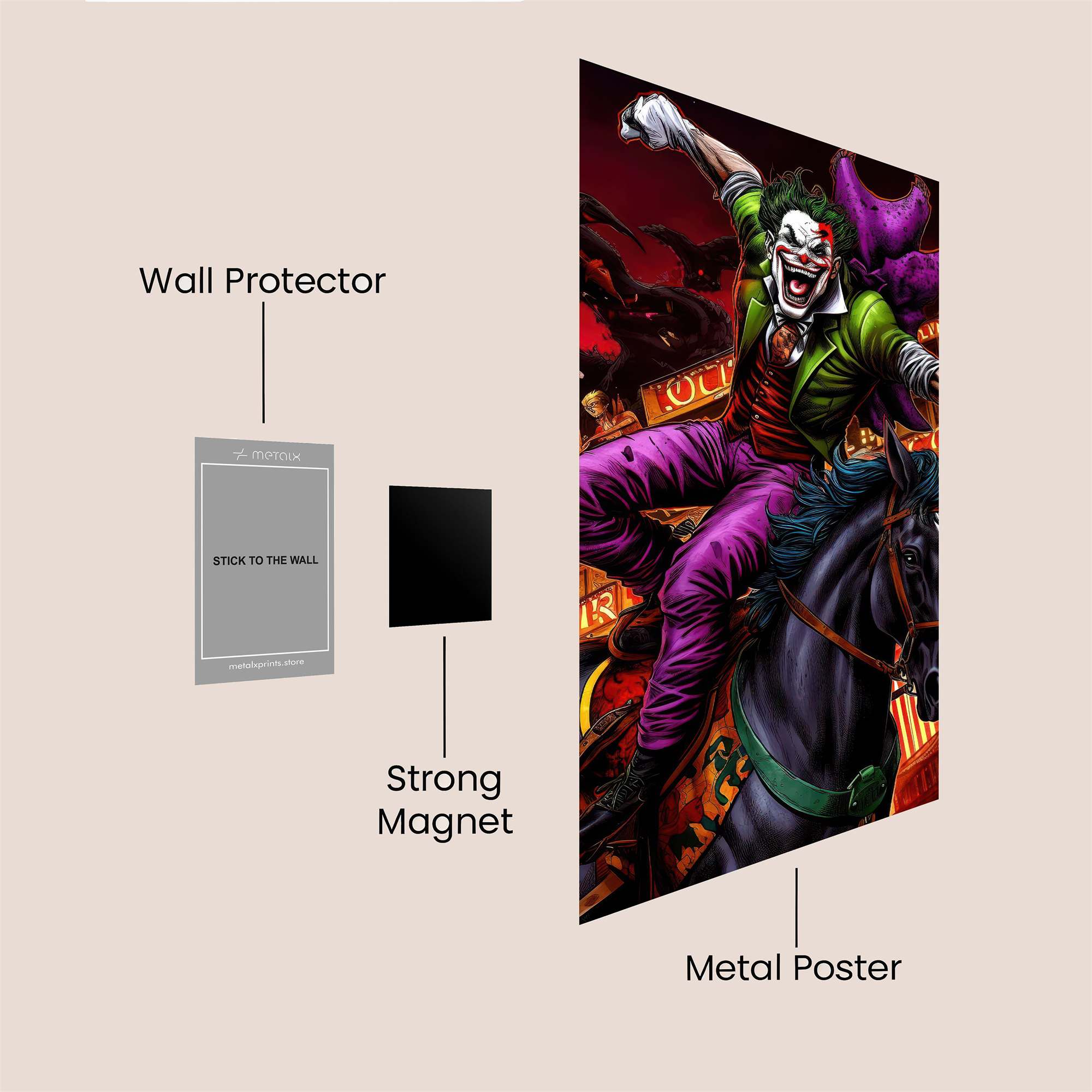 Joker Triumph Safe Wall Magnetic / M