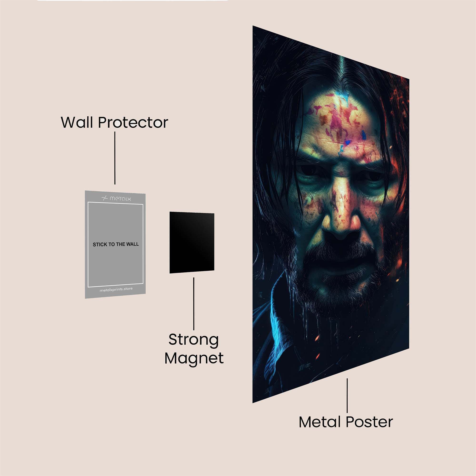 Keanu Intense Safe Wall Magnetic / M