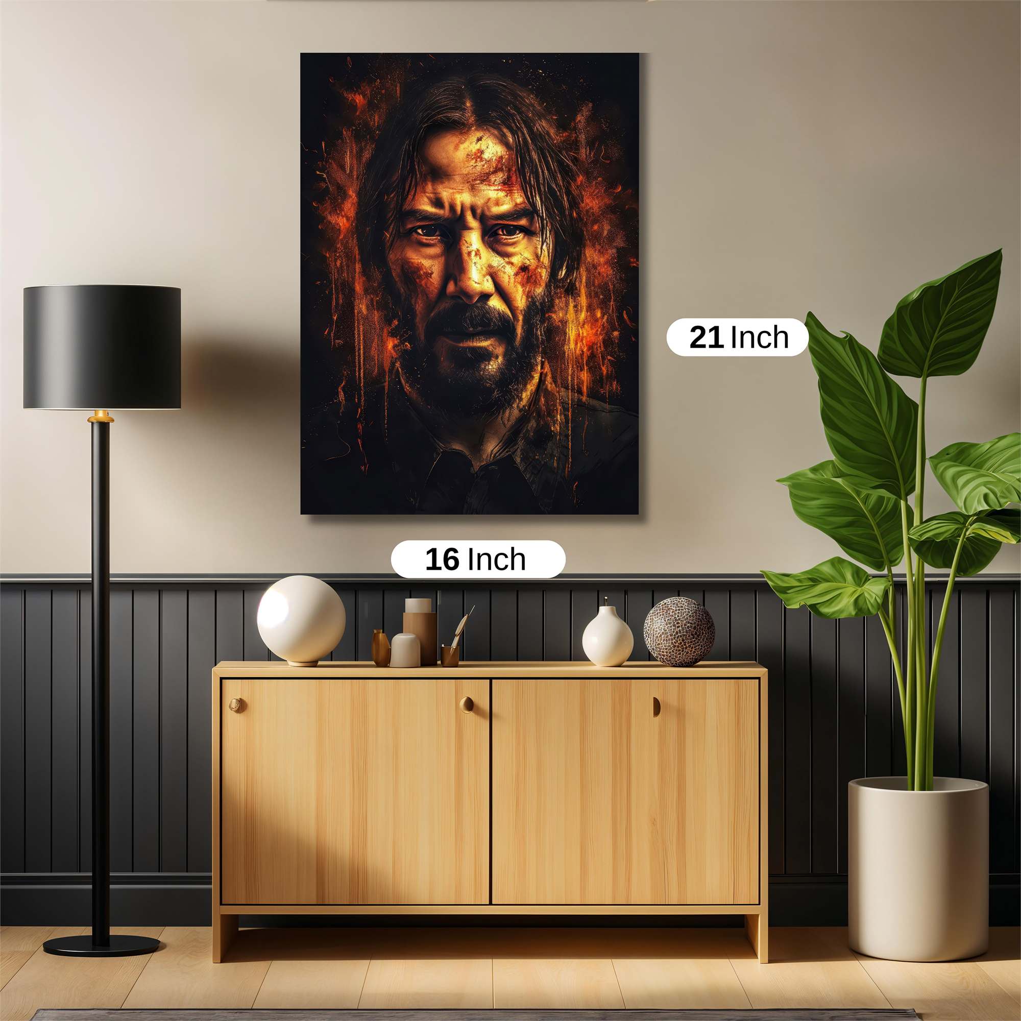 Keanu Inferno Safe Wall Magnetic / M