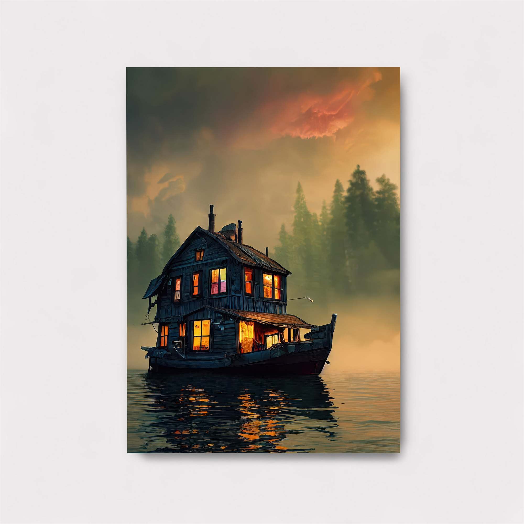 Houseboat Harmony Safe Wall Magnetic / M