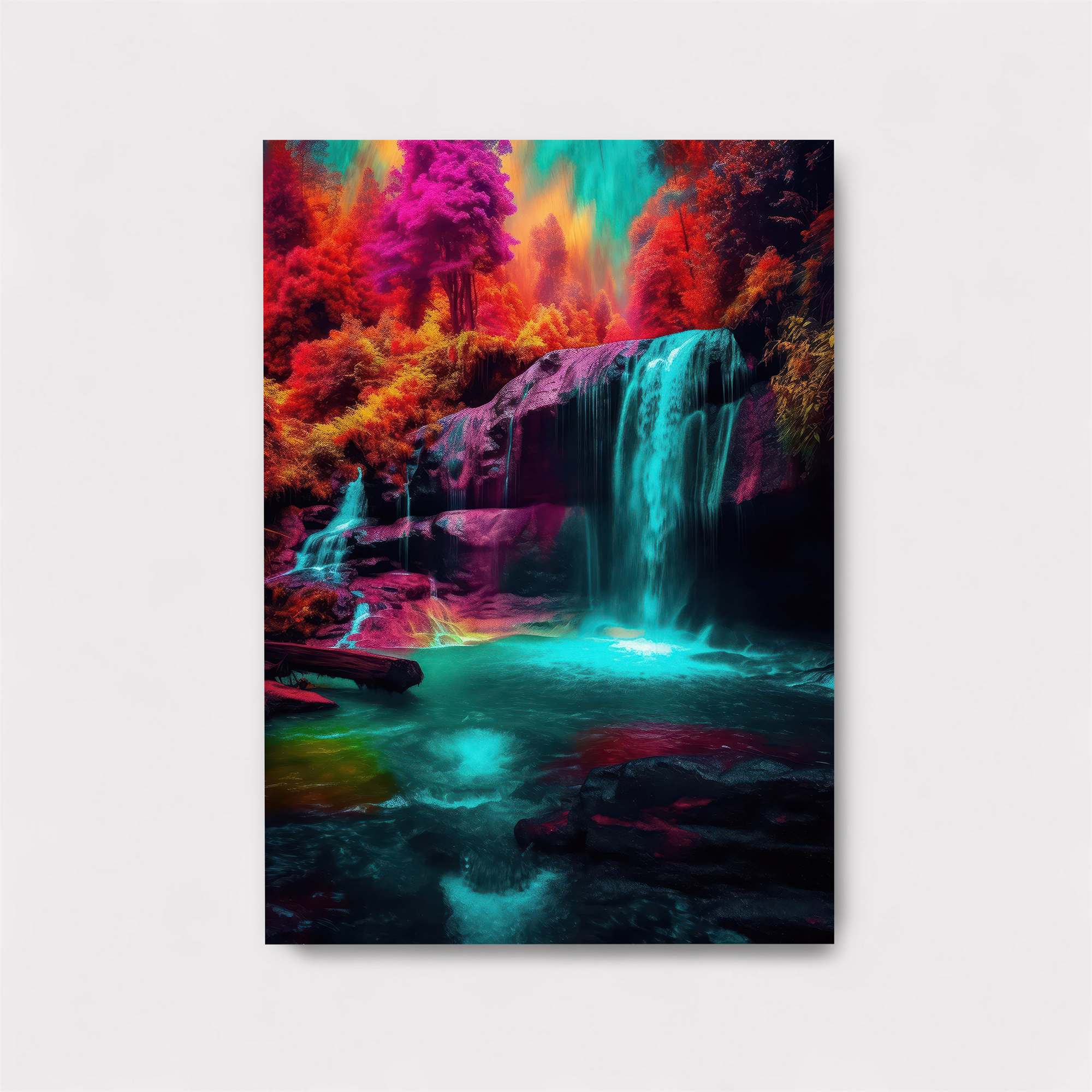 NeonWaterfall Safe Wall Magnetic / M