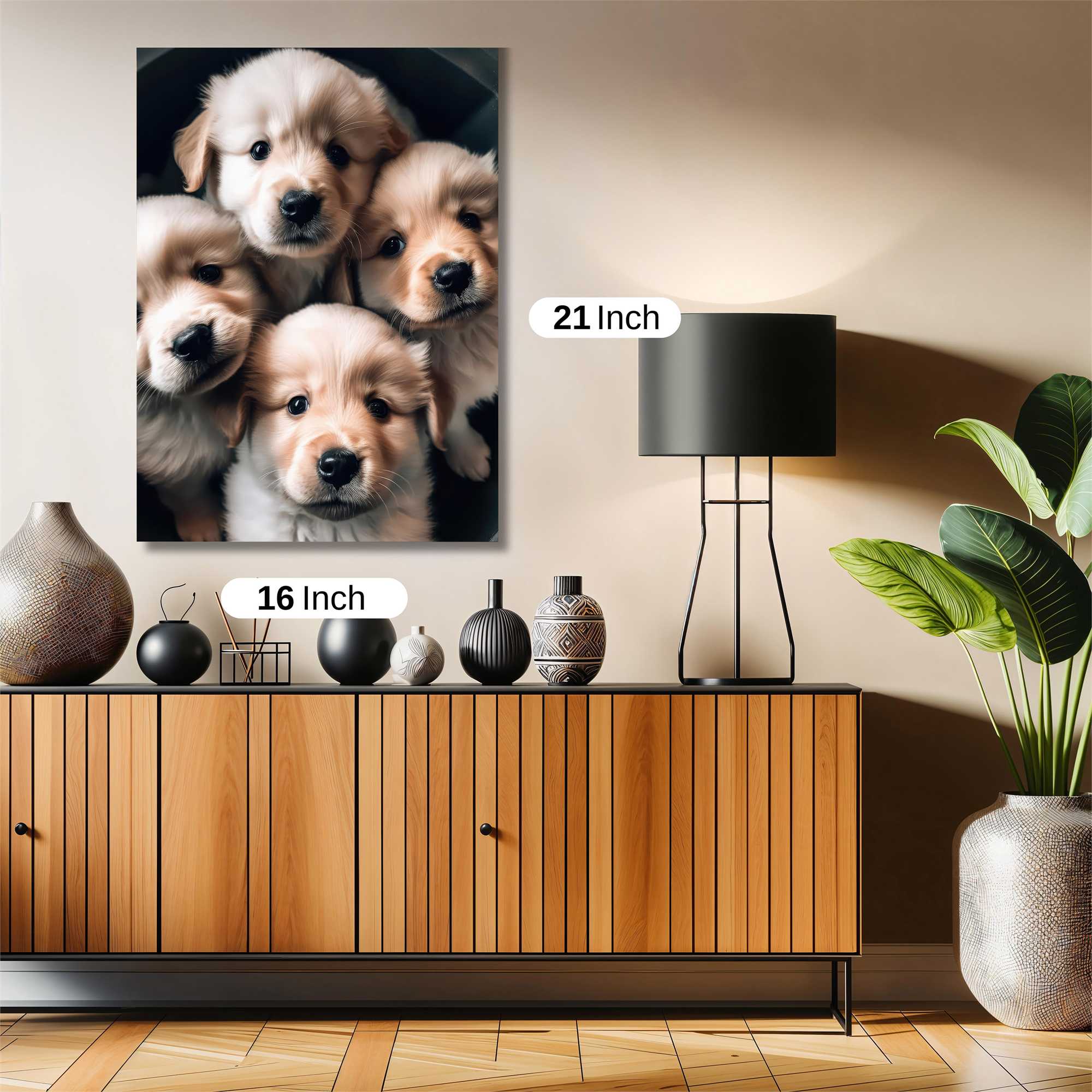 Puppies Bliss Safe Wall Magnetic / M