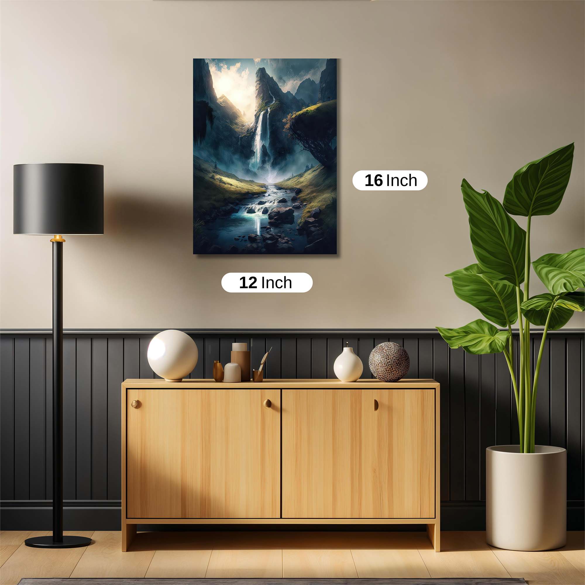 Mystic Cascade Safe Wall Magnetic / M