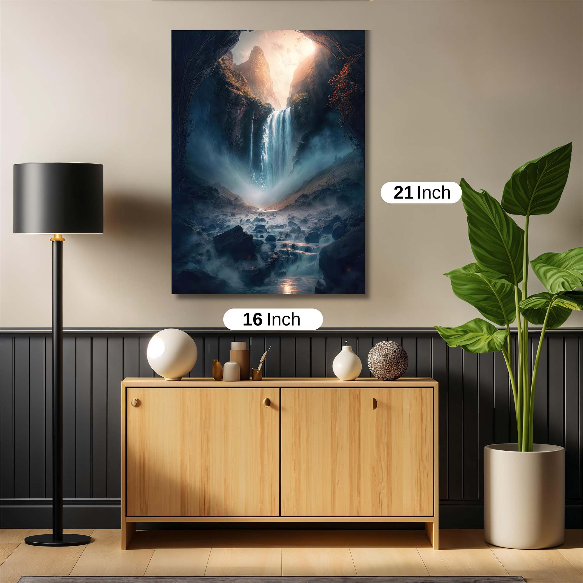 Cavernous Serenity Safe Wall Magnetic / M