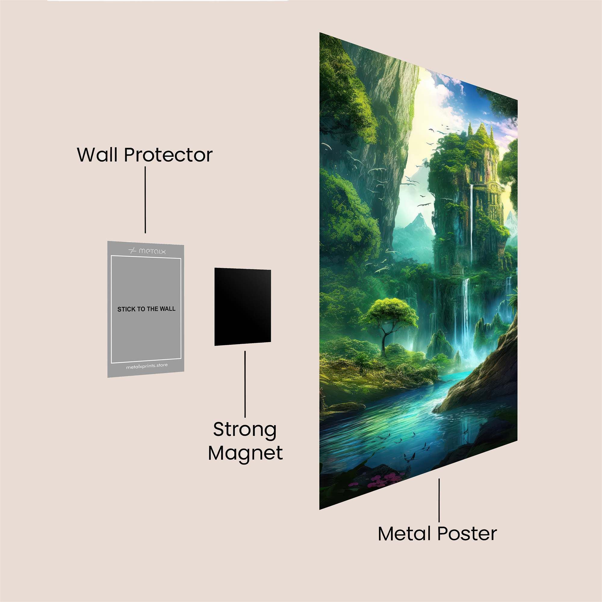 Mystic Haven Safe Wall Magnetic / M