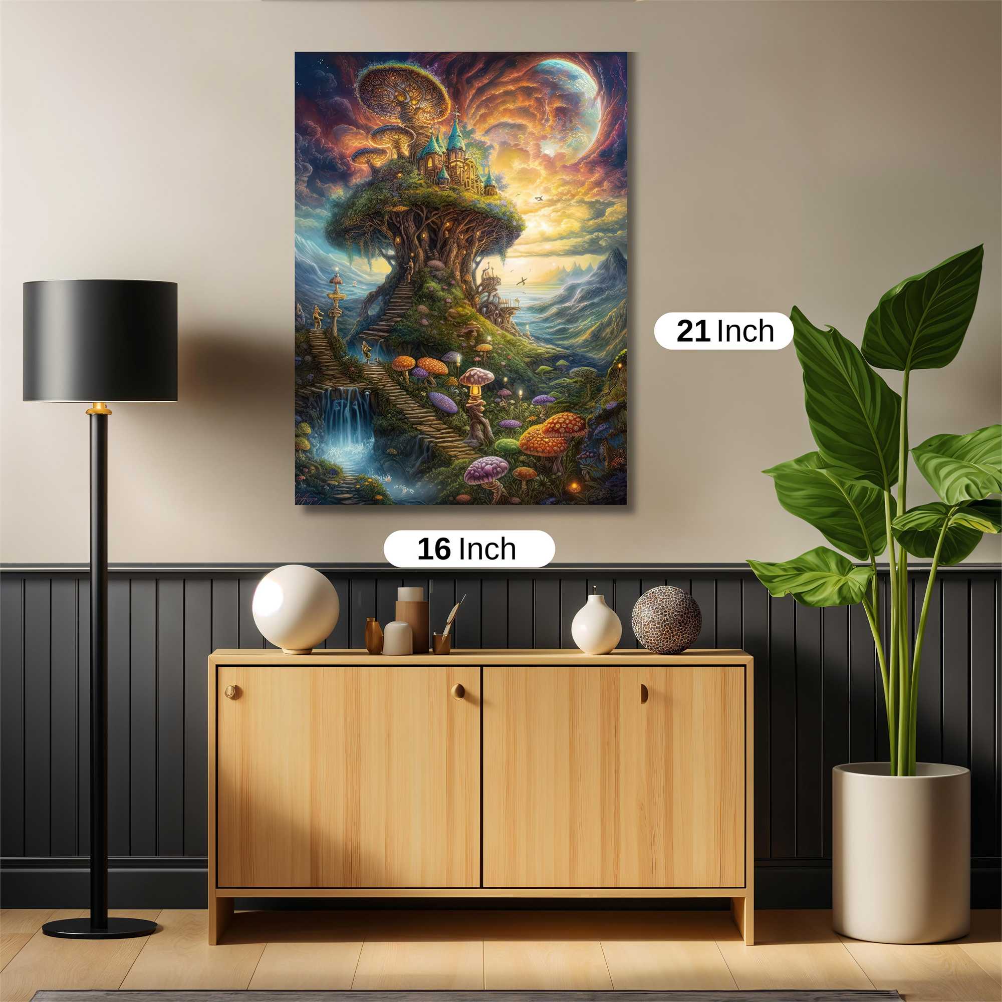 MushroomWhimsy Safe Wall Magnetic / M