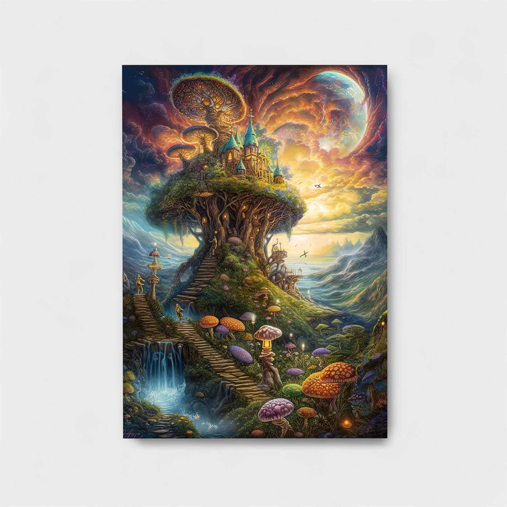MushroomWhimsy Safe Wall Magnetic / M