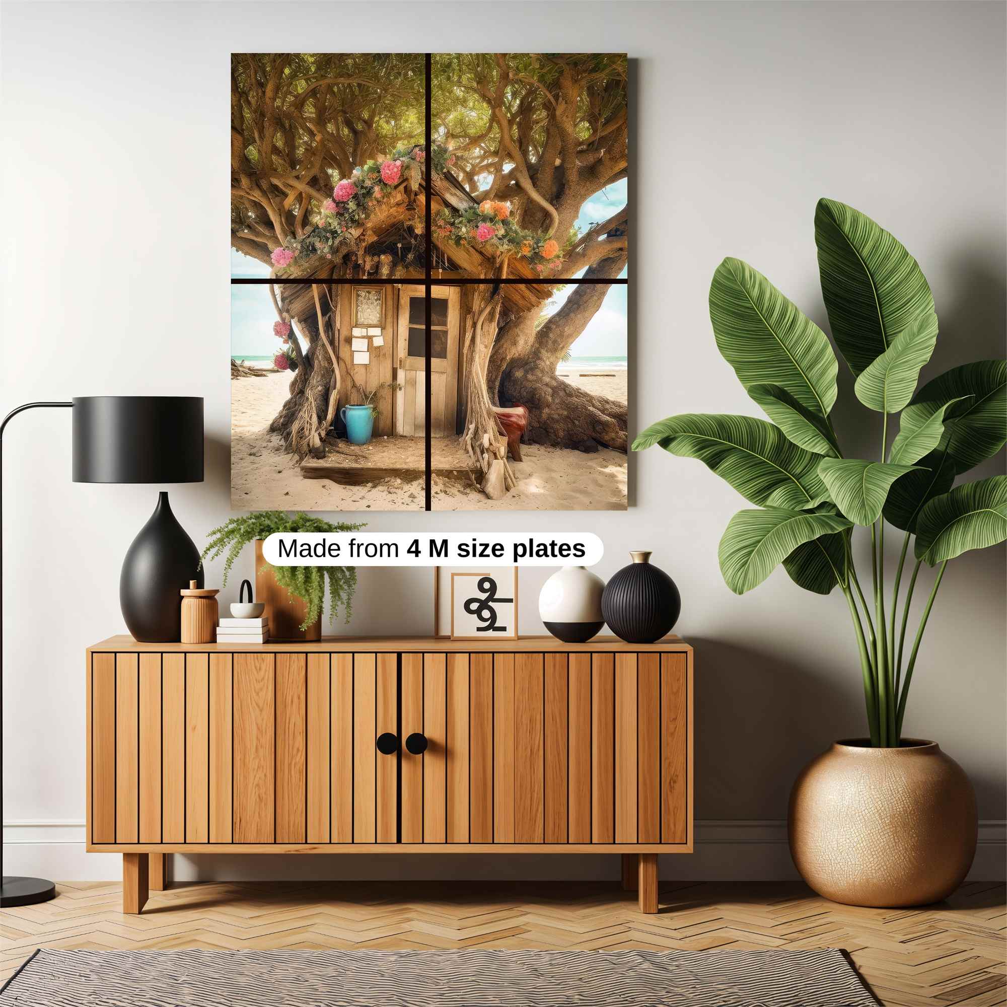 Treehouse Tranquil Safe Wall Magnetic / M