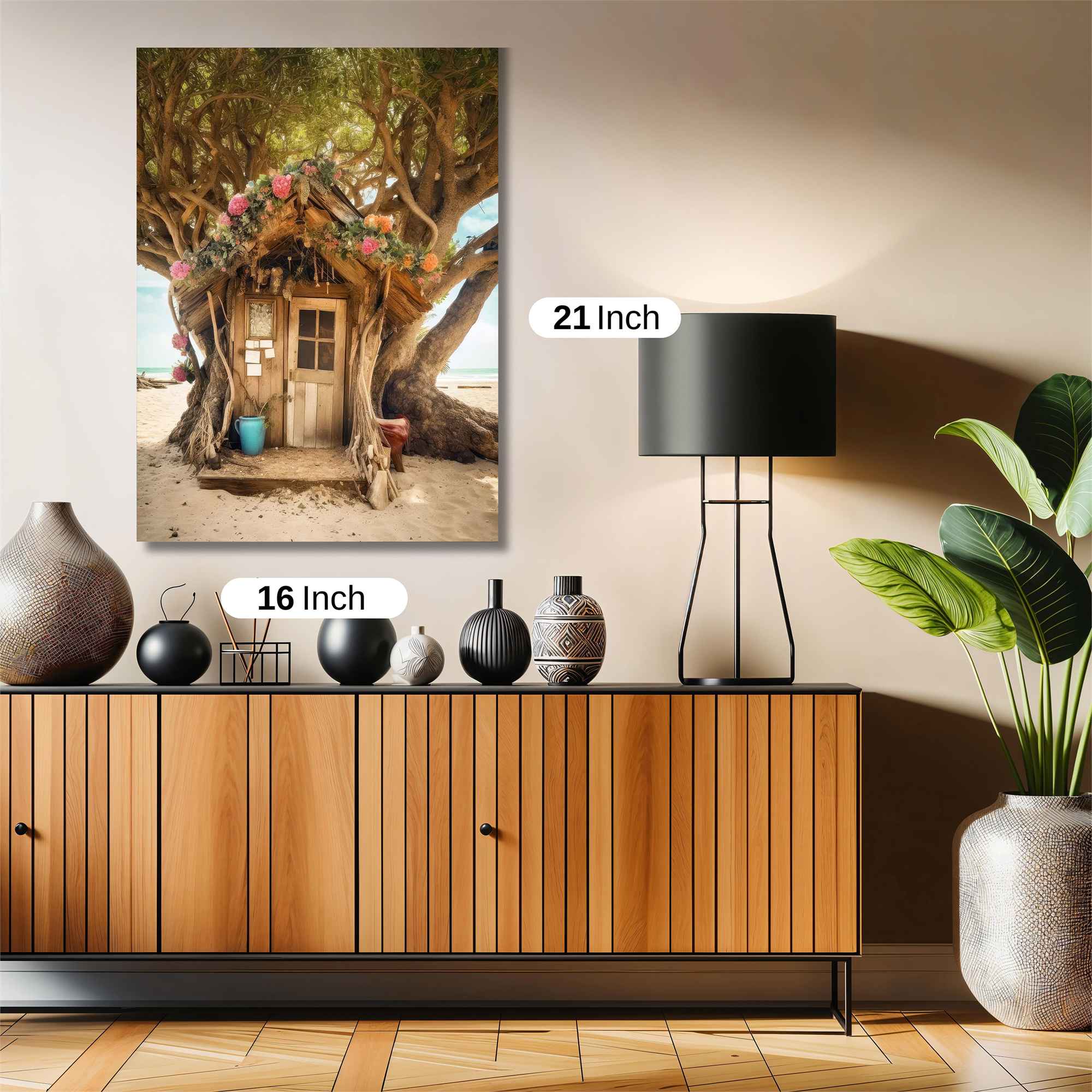 Treehouse Tranquil Safe Wall Magnetic / M