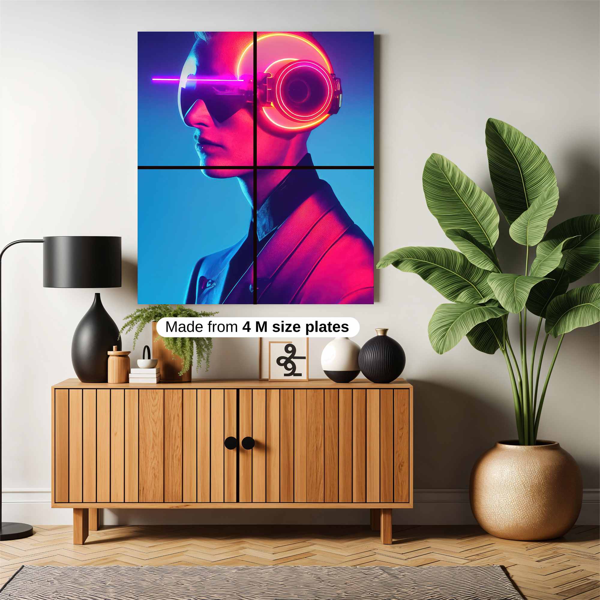 Cyber Pulse Safe Wall Magnetic / M