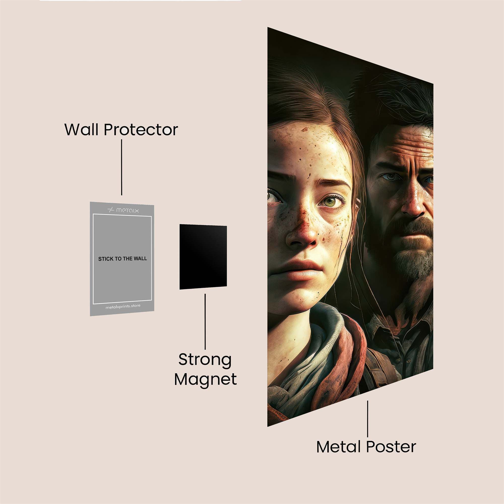 EllieHopeful Safe Wall Magnetic / M