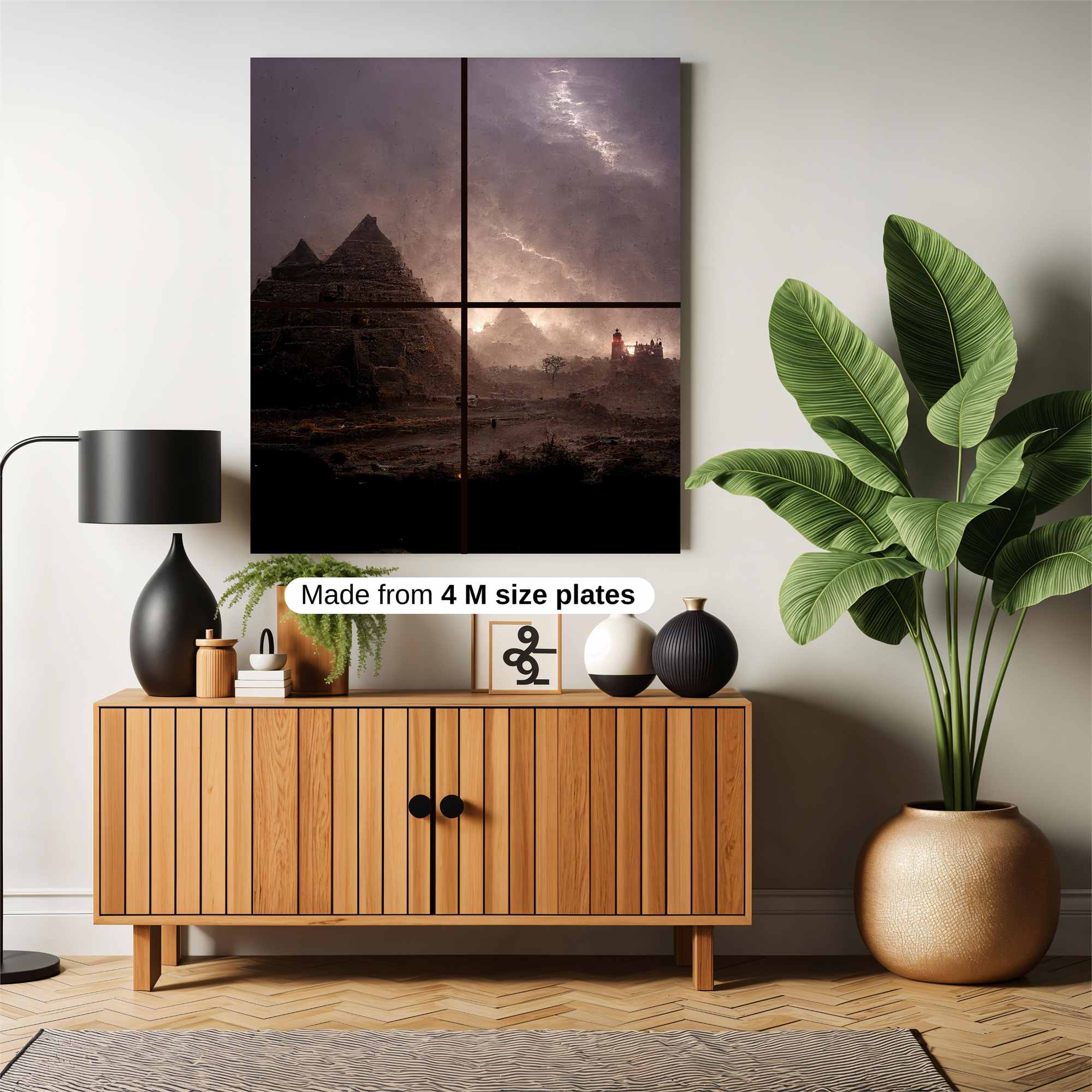 Pyramids Tempestuous Safe Wall Magnetic / M