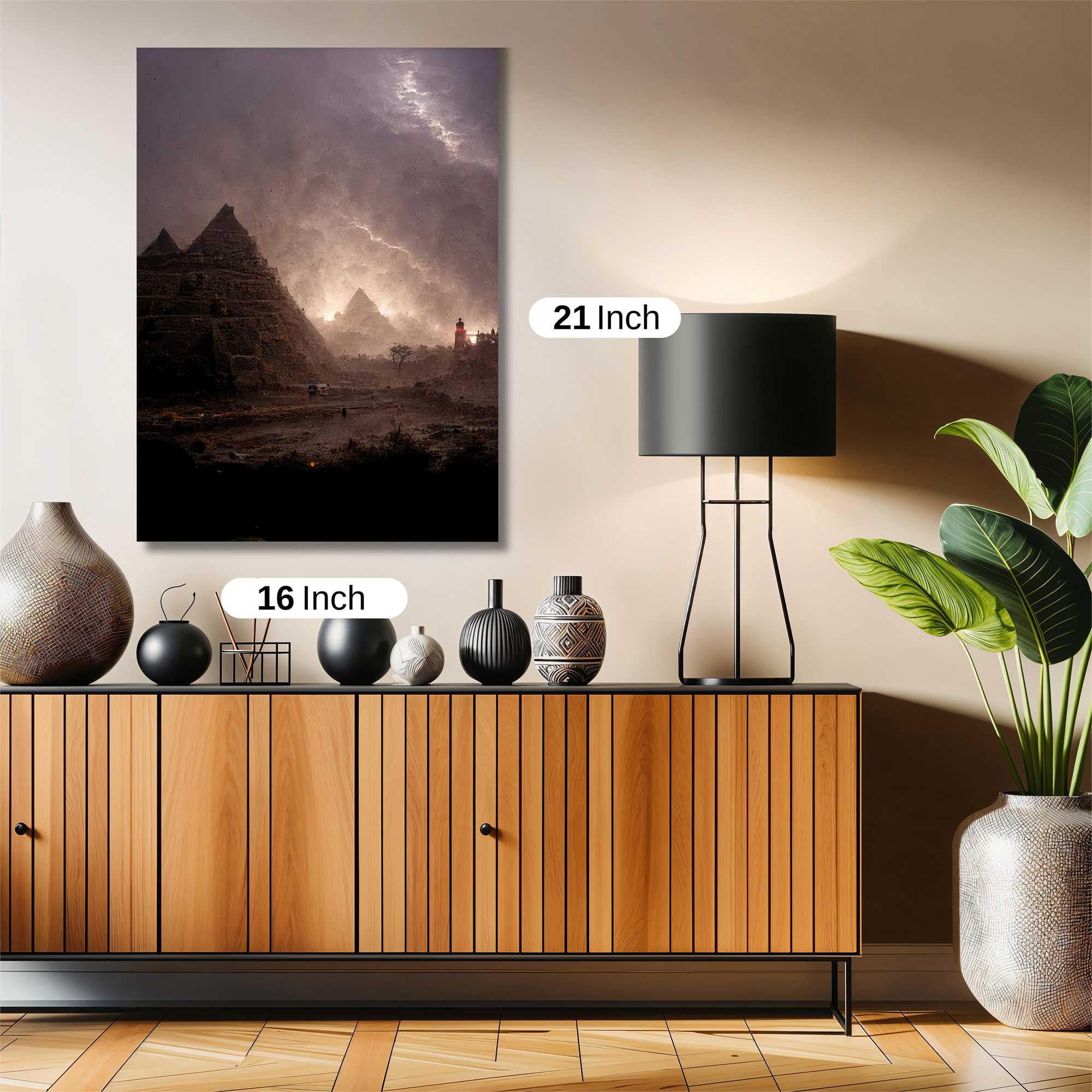 Pyramids Tempestuous Safe Wall Magnetic / M