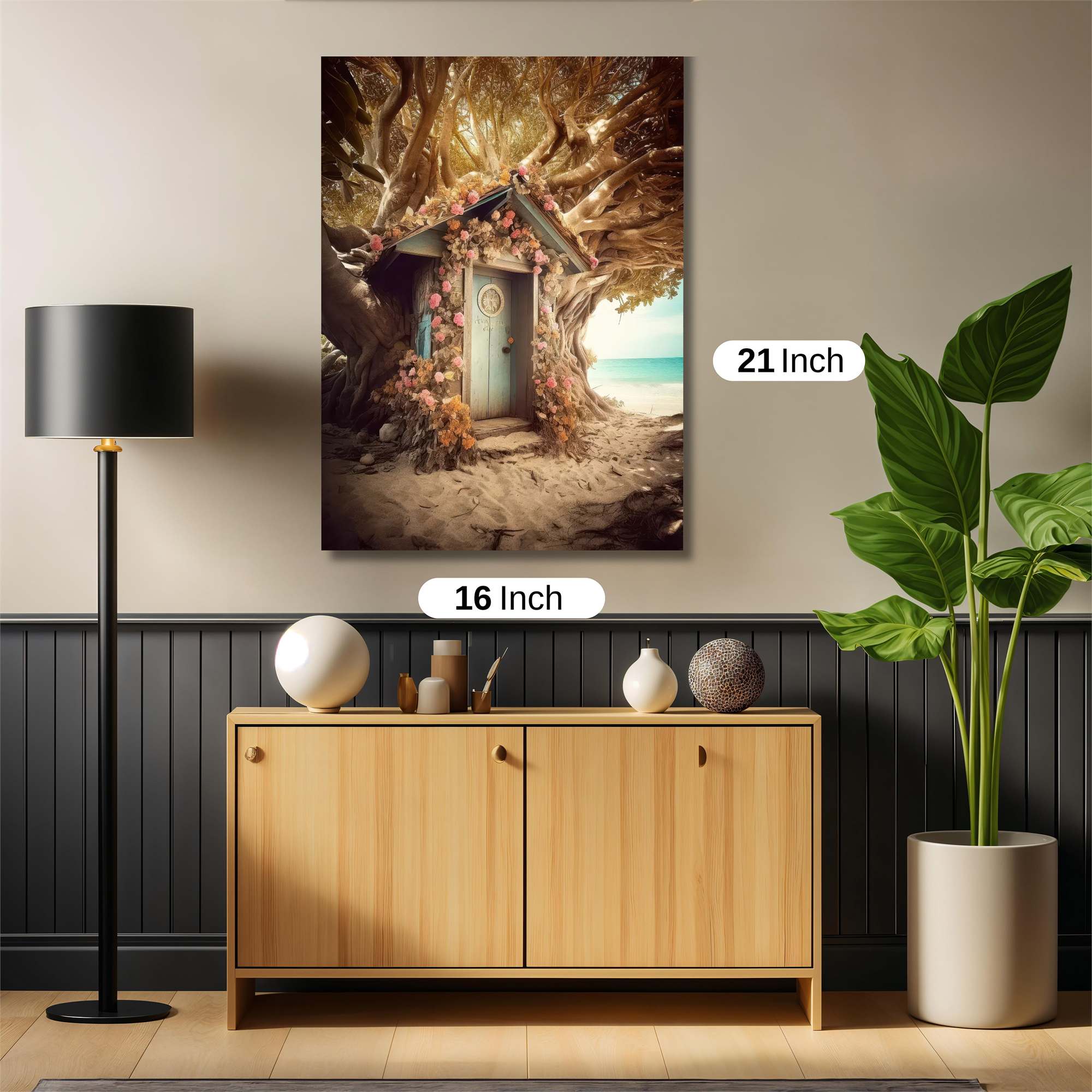 Treehouse Tranquil Safe Wall Magnetic / M