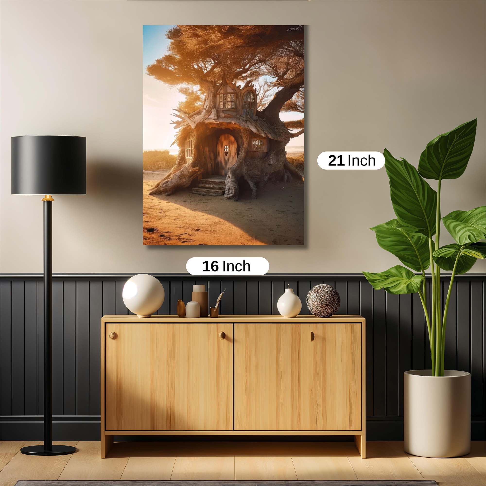 Treehouse Twilight Safe Wall Magnetic / M