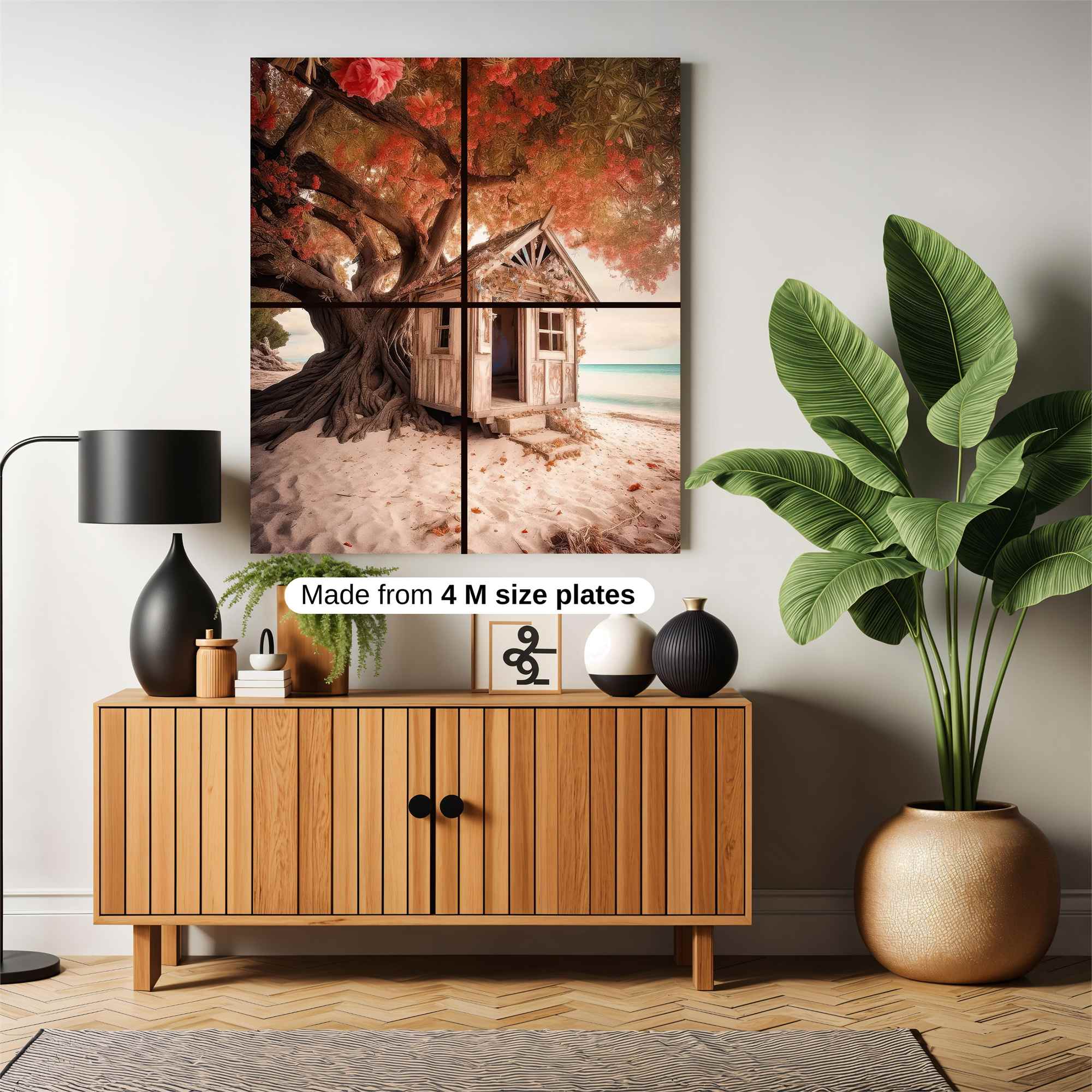 Treehouse Tranquility Safe Wall Magnetic / M