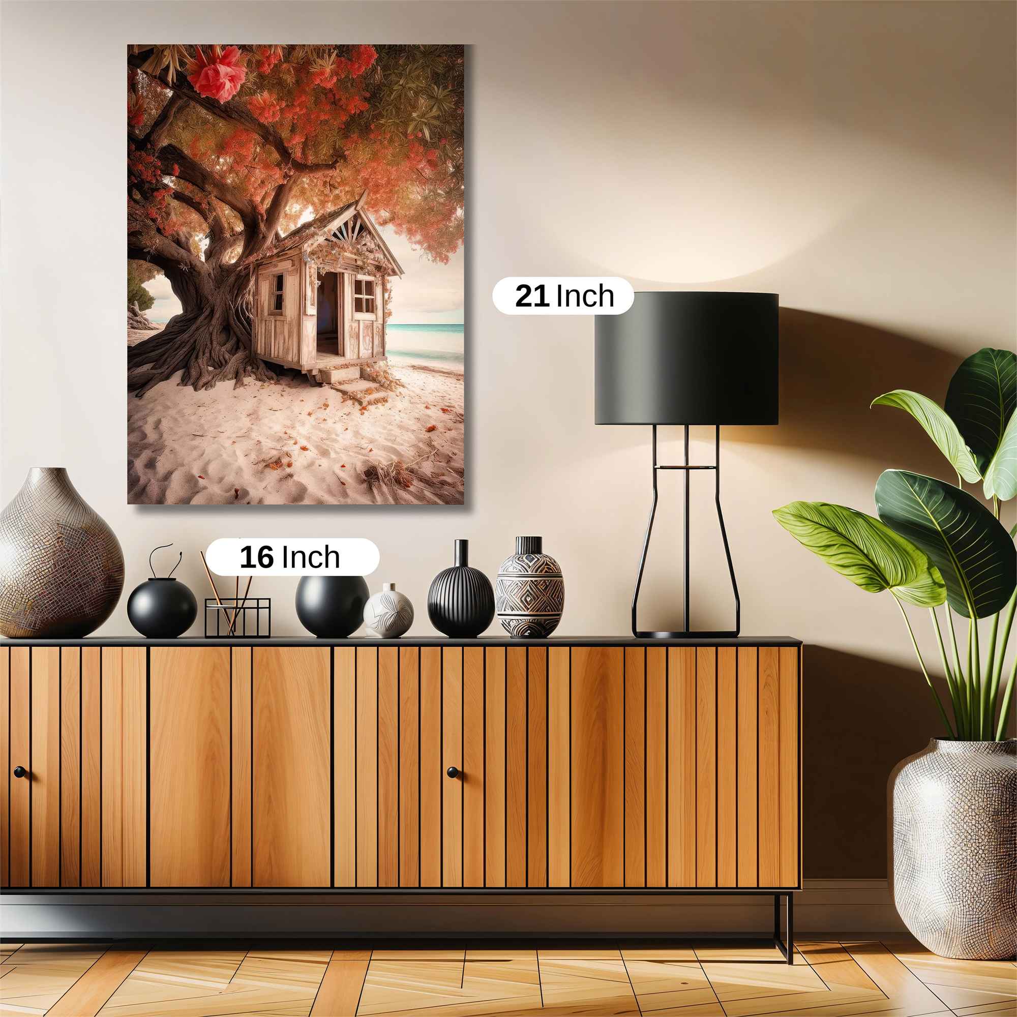 Treehouse Tranquility Safe Wall Magnetic / M