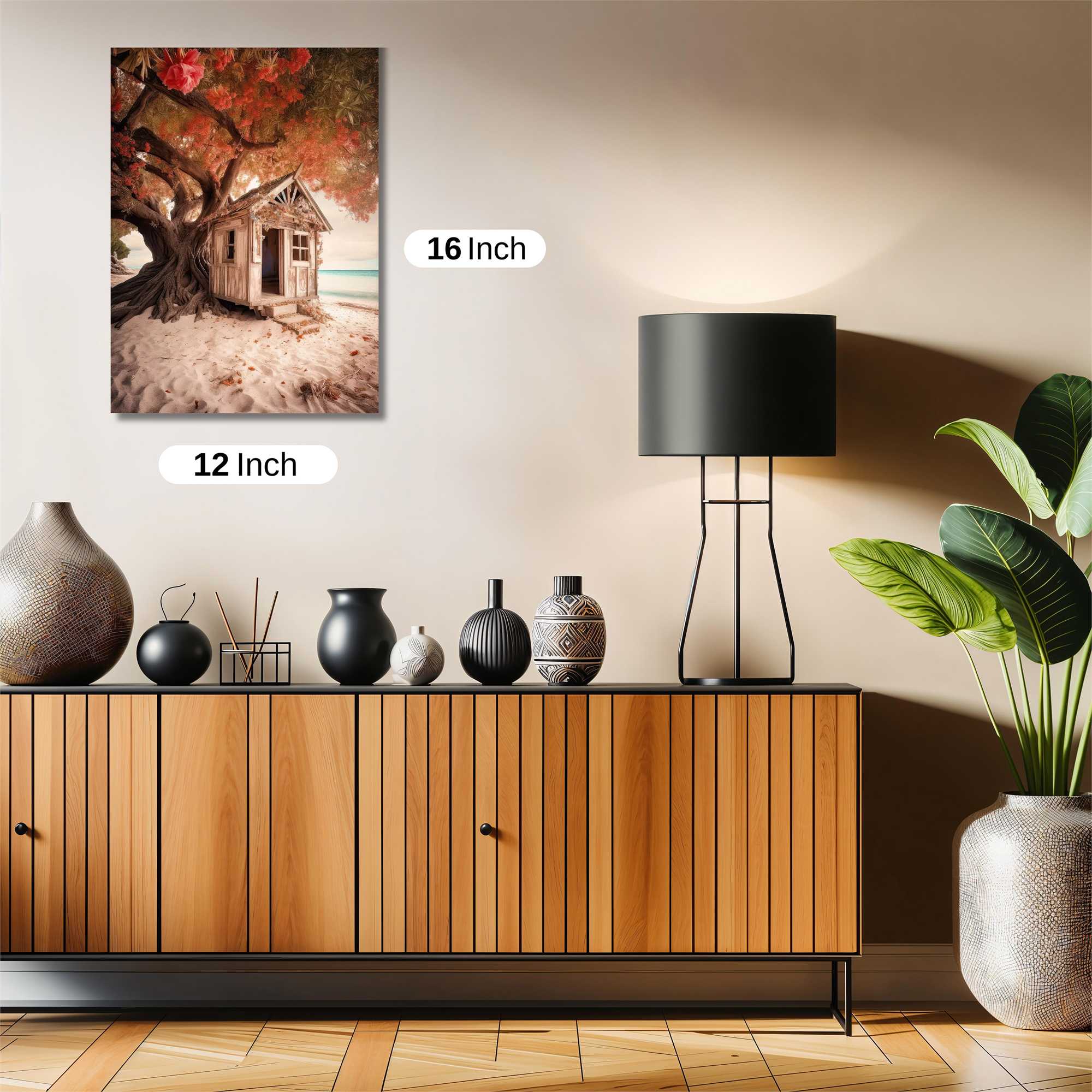 Treehouse Tranquility Safe Wall Magnetic / M