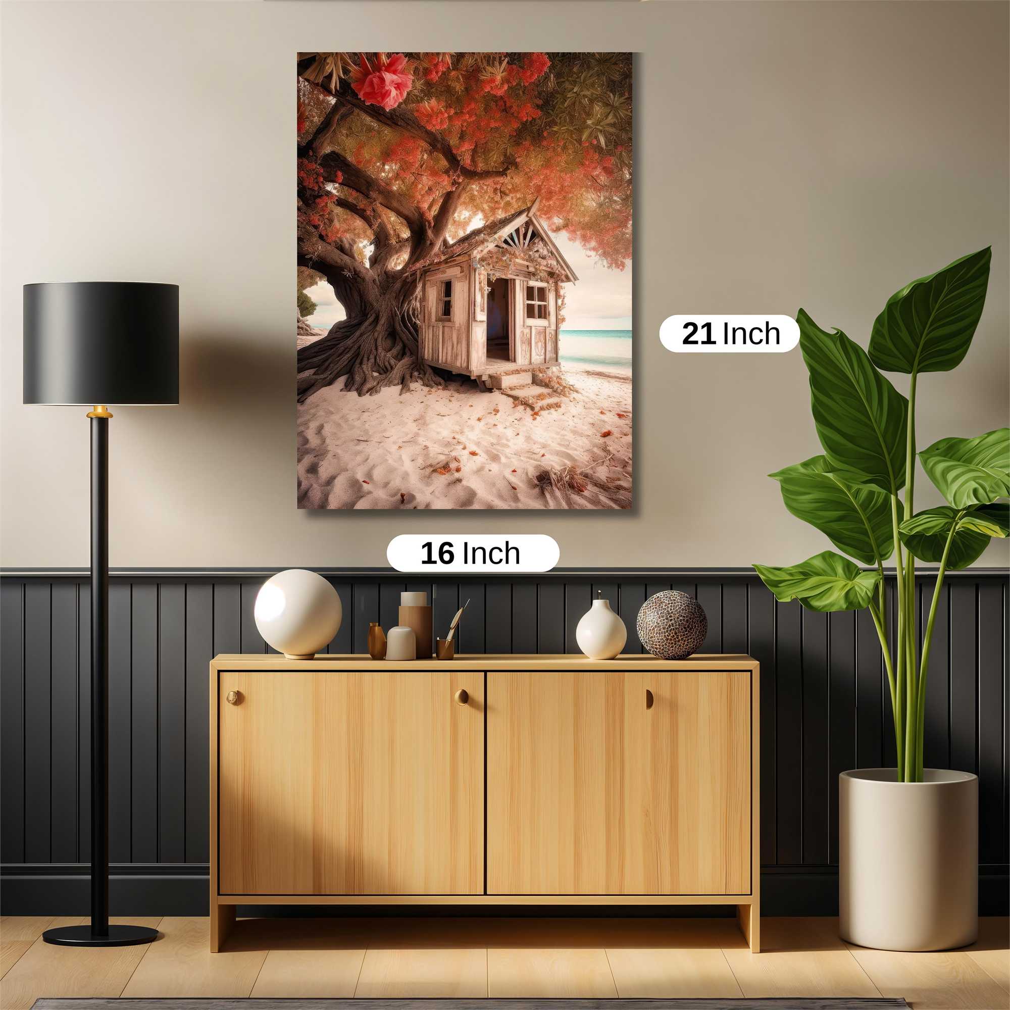 Treehouse Tranquility Safe Wall Magnetic / M