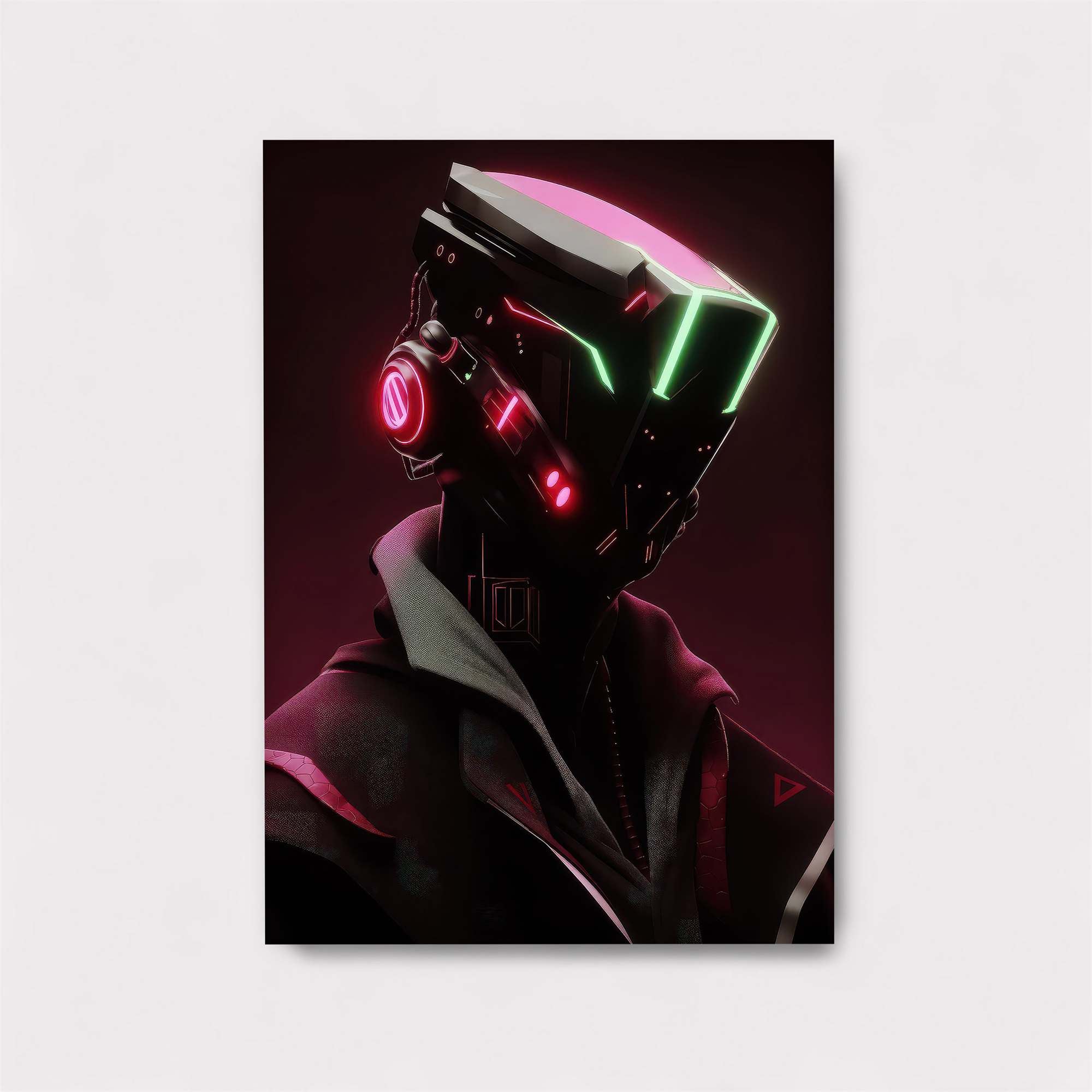 Neon Sentinel Safe Wall Magnetic / M