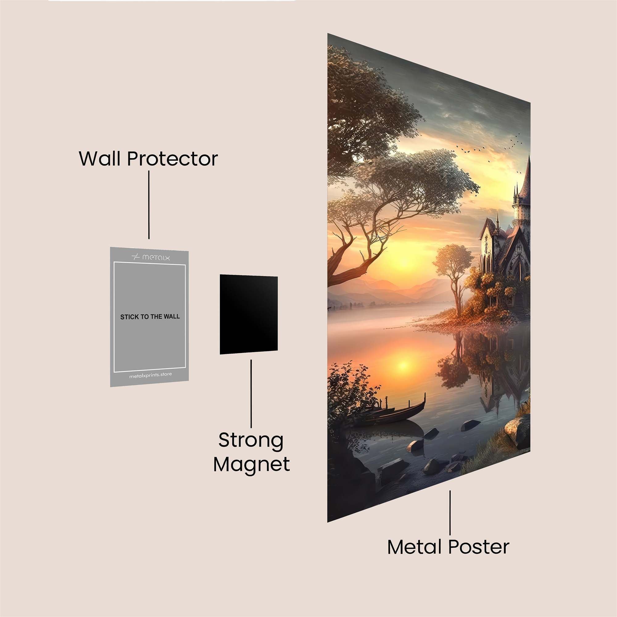 Castle Serenity Safe Wall Magnetic / M