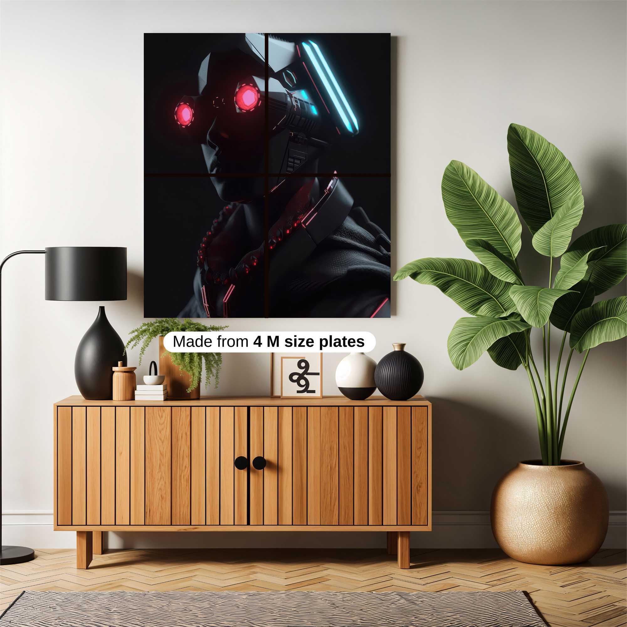 Cyber Enigma Safe Wall Magnetic / M