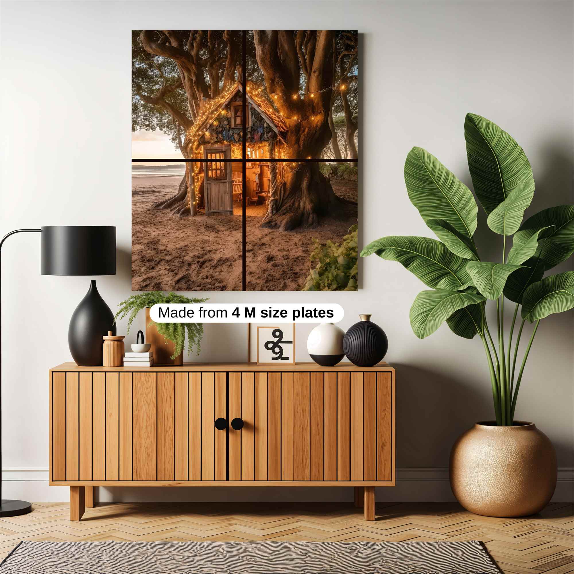 Treehouse Tranquil Safe Wall Magnetic / M