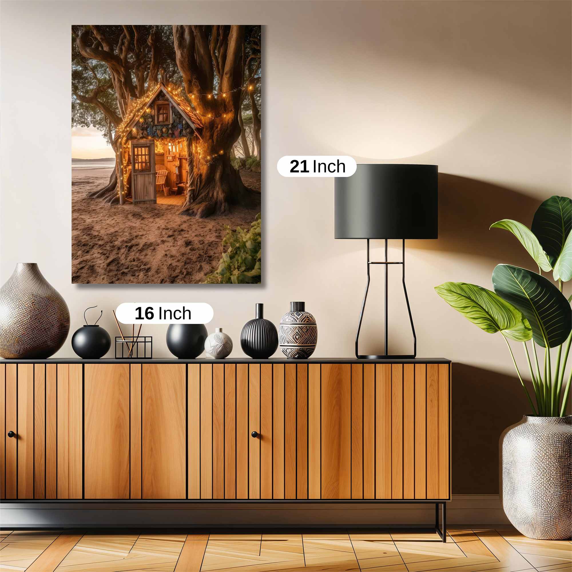 Treehouse Tranquil Safe Wall Magnetic / M