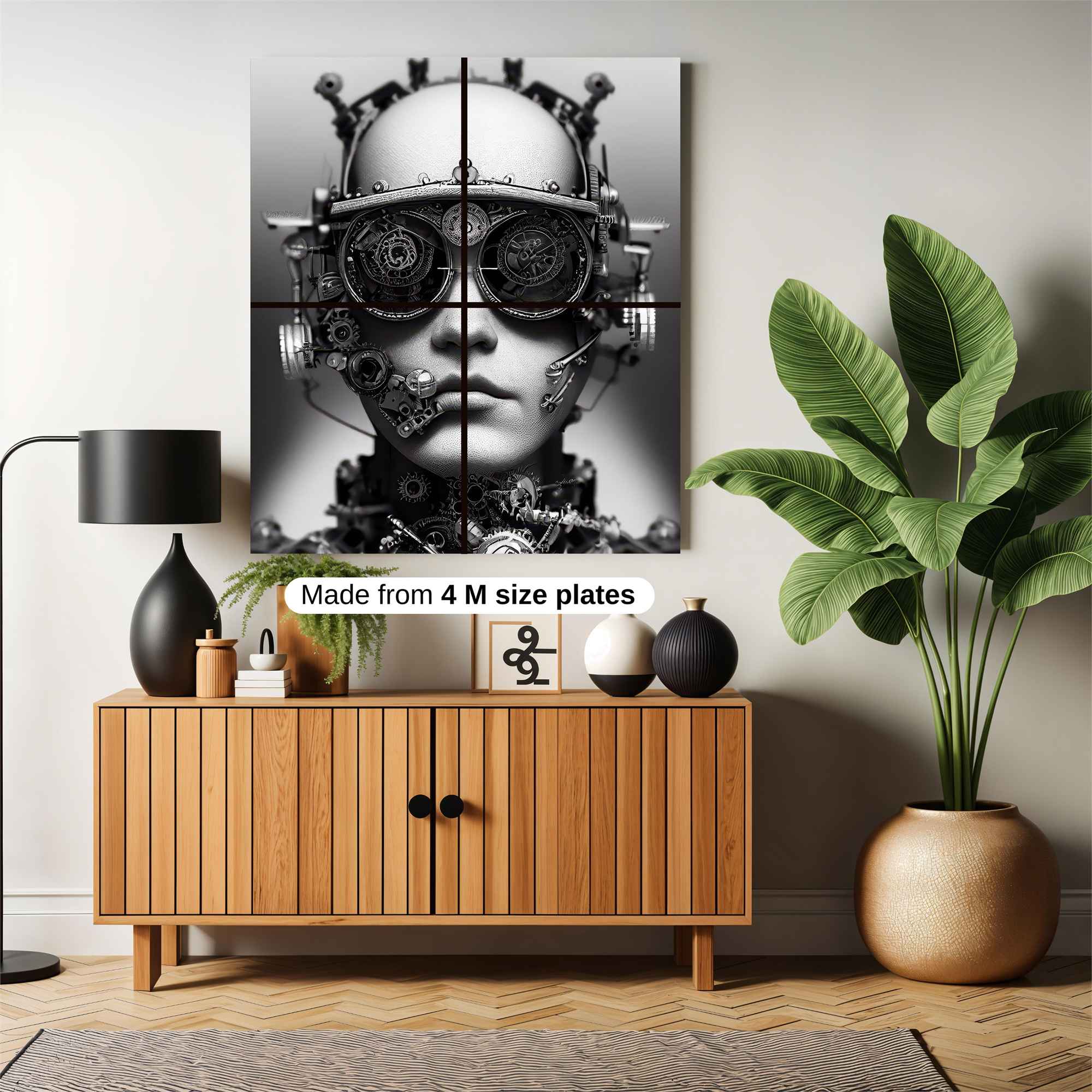 Cyber Enigma Safe Wall Magnetic / M