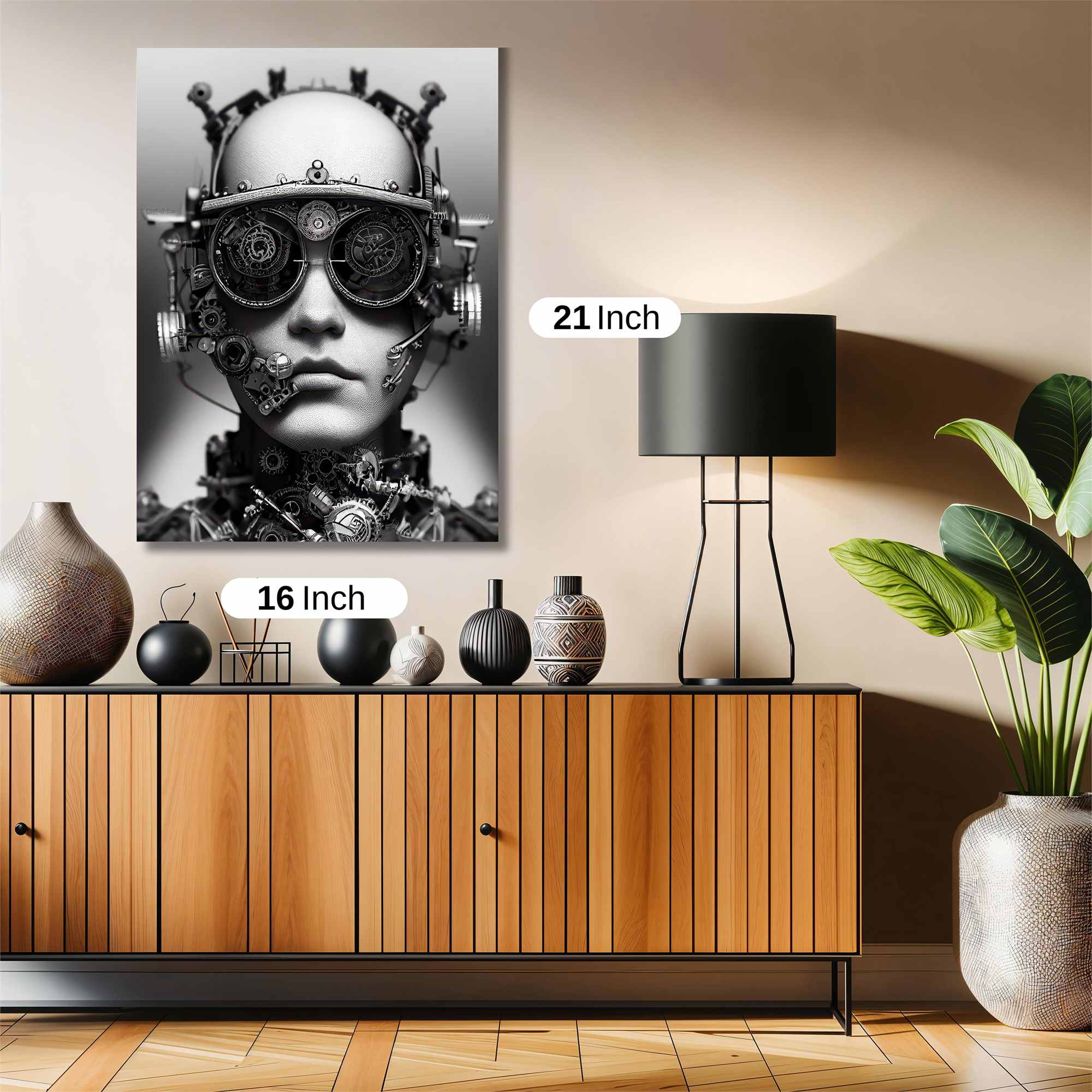 Cyber Enigma Safe Wall Magnetic / M