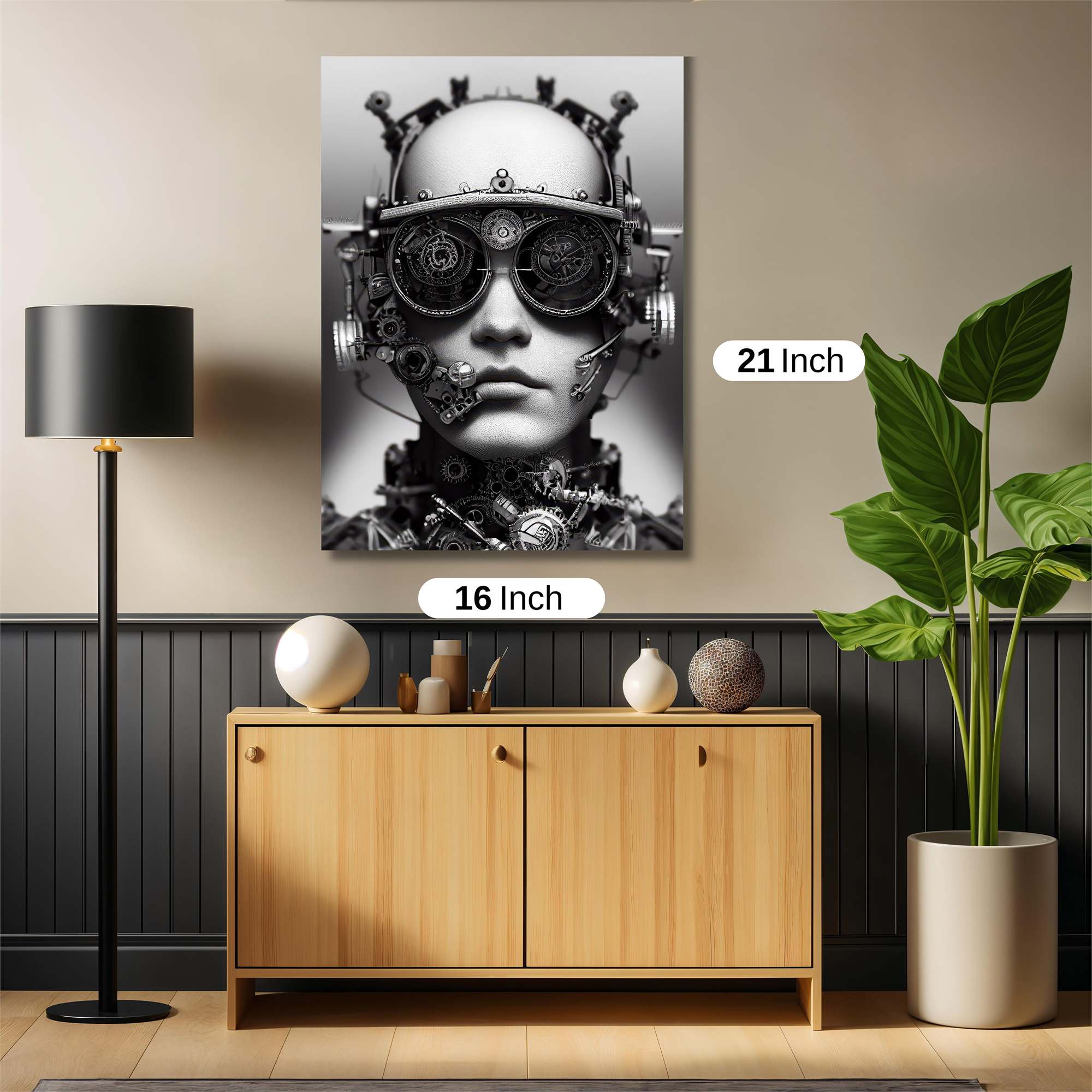 Cyber Enigma Safe Wall Magnetic / M