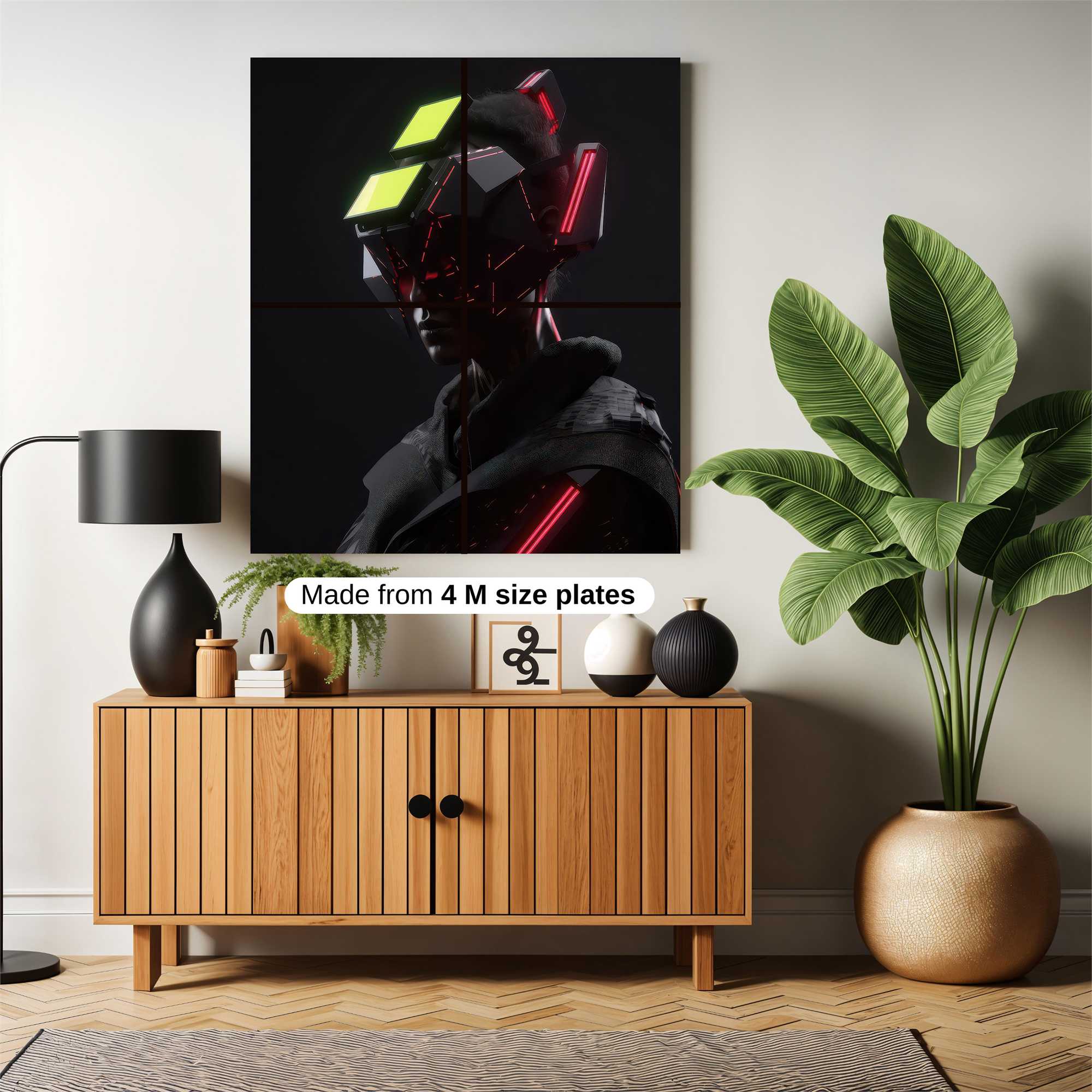 Cyber Enigma Safe Wall Magnetic / M