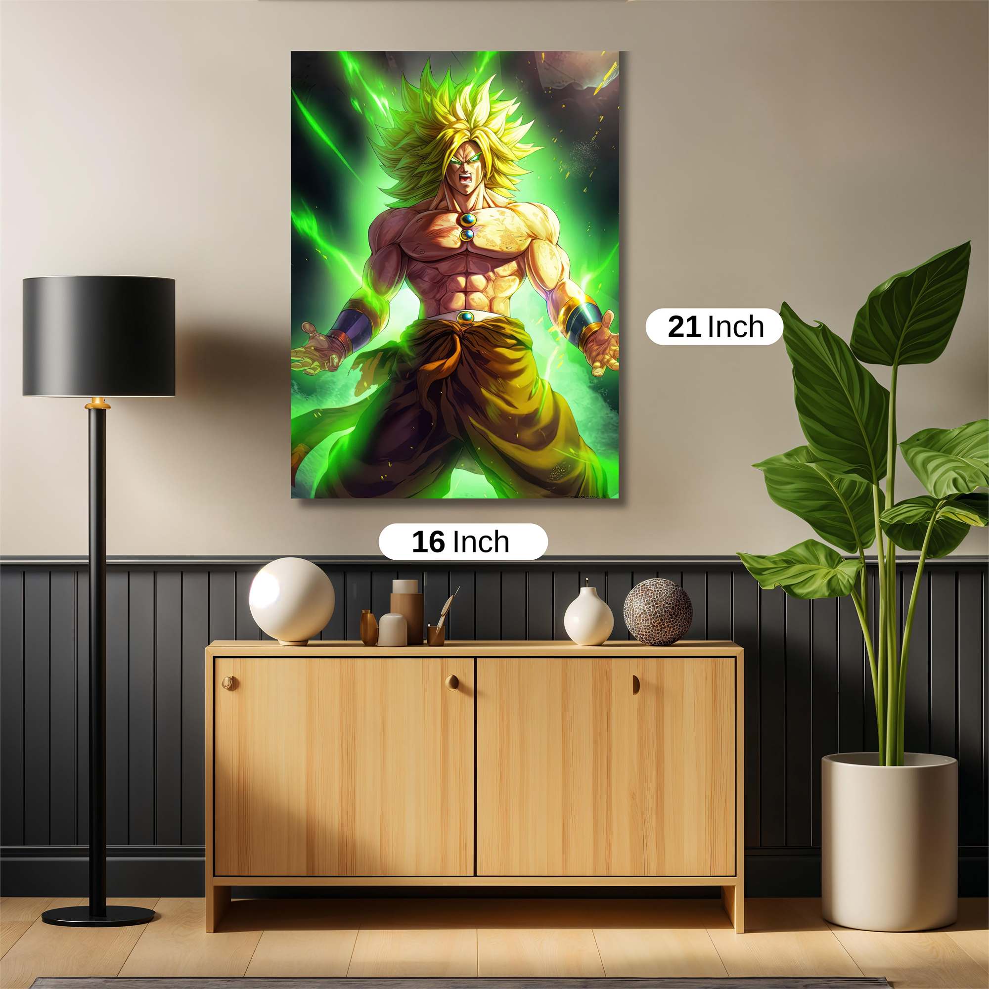 Broly Radiant Safe Wall Magnetic / M