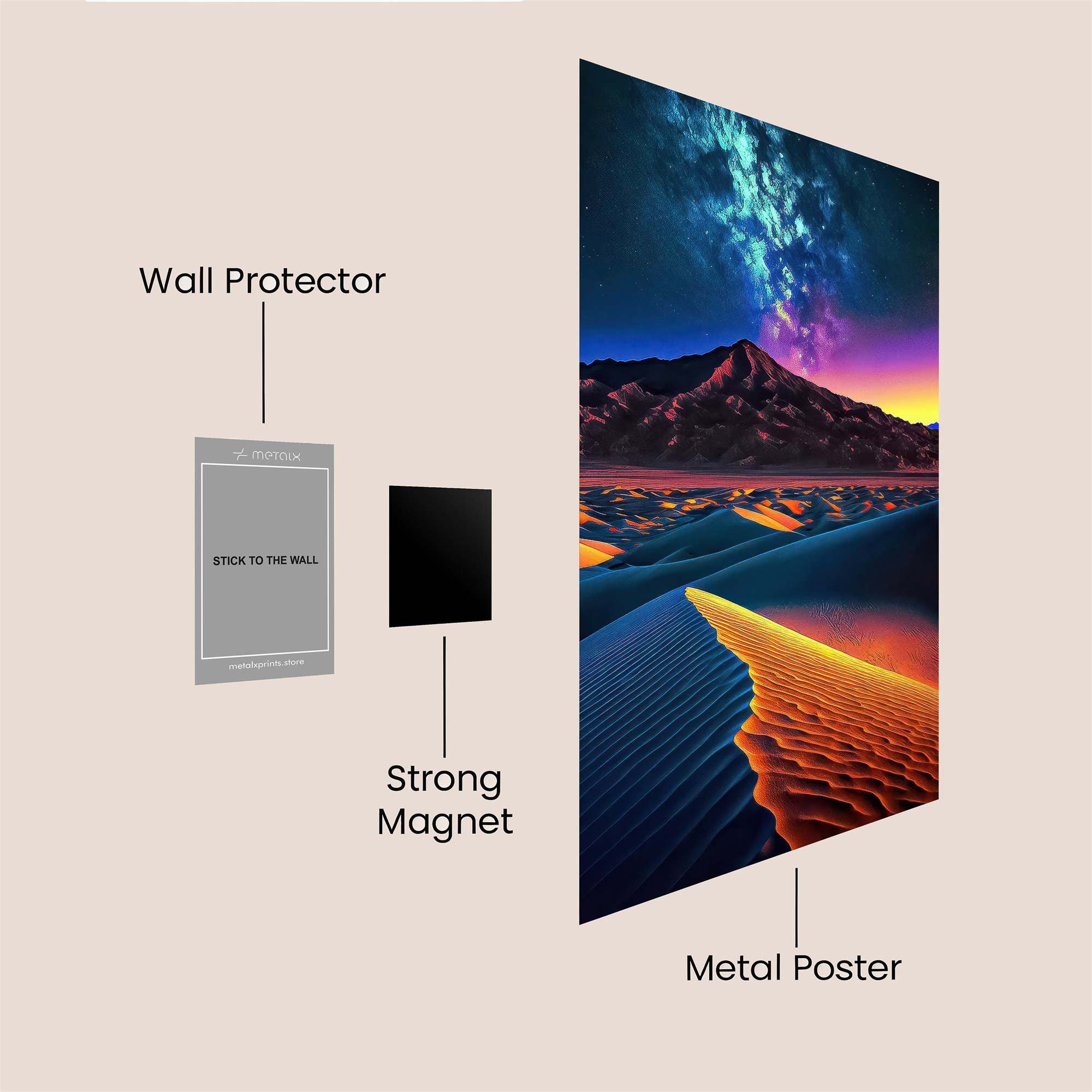 Milkyway Majesty Safe Wall Magnetic / M