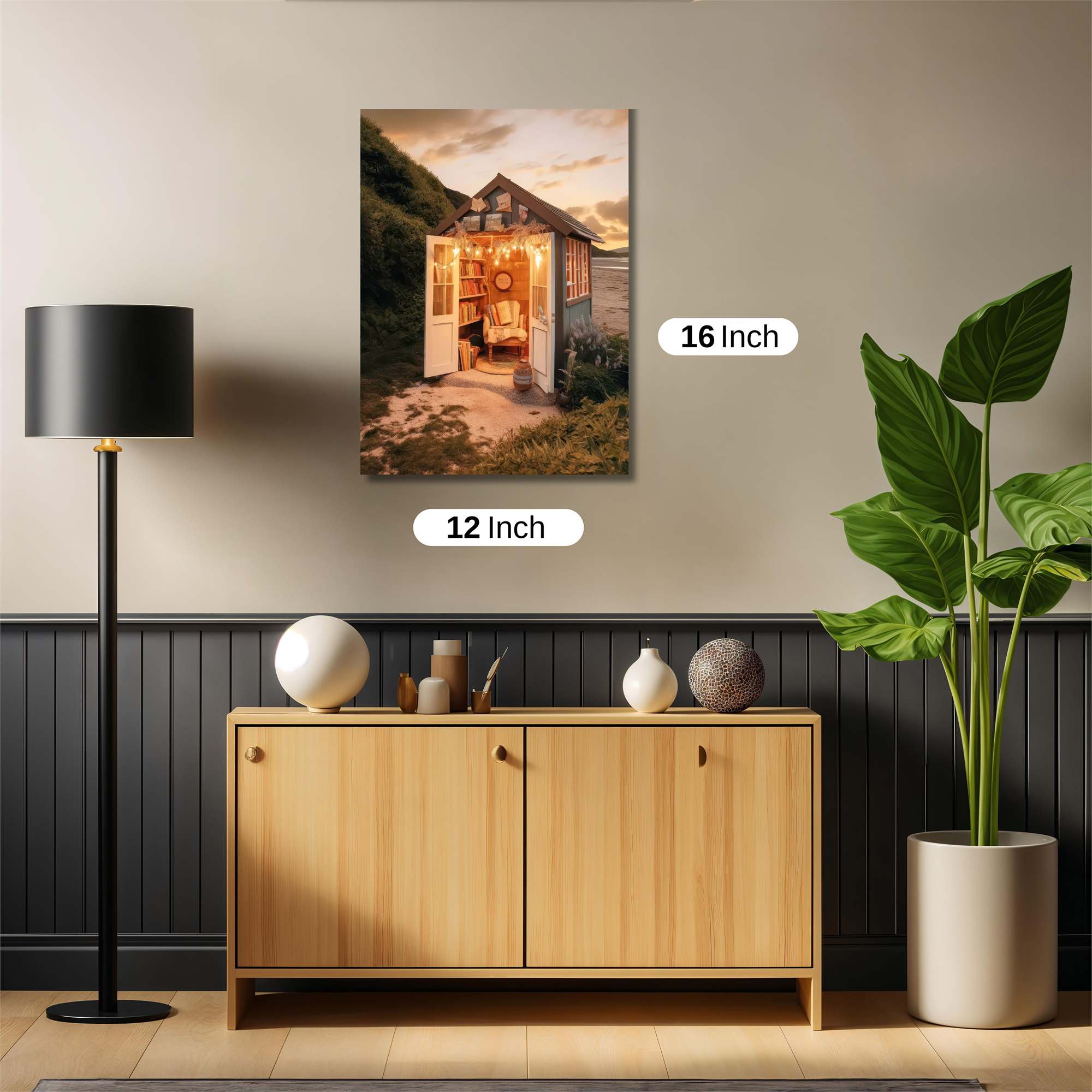 Beach Bliss Safe Wall Magnetic / M