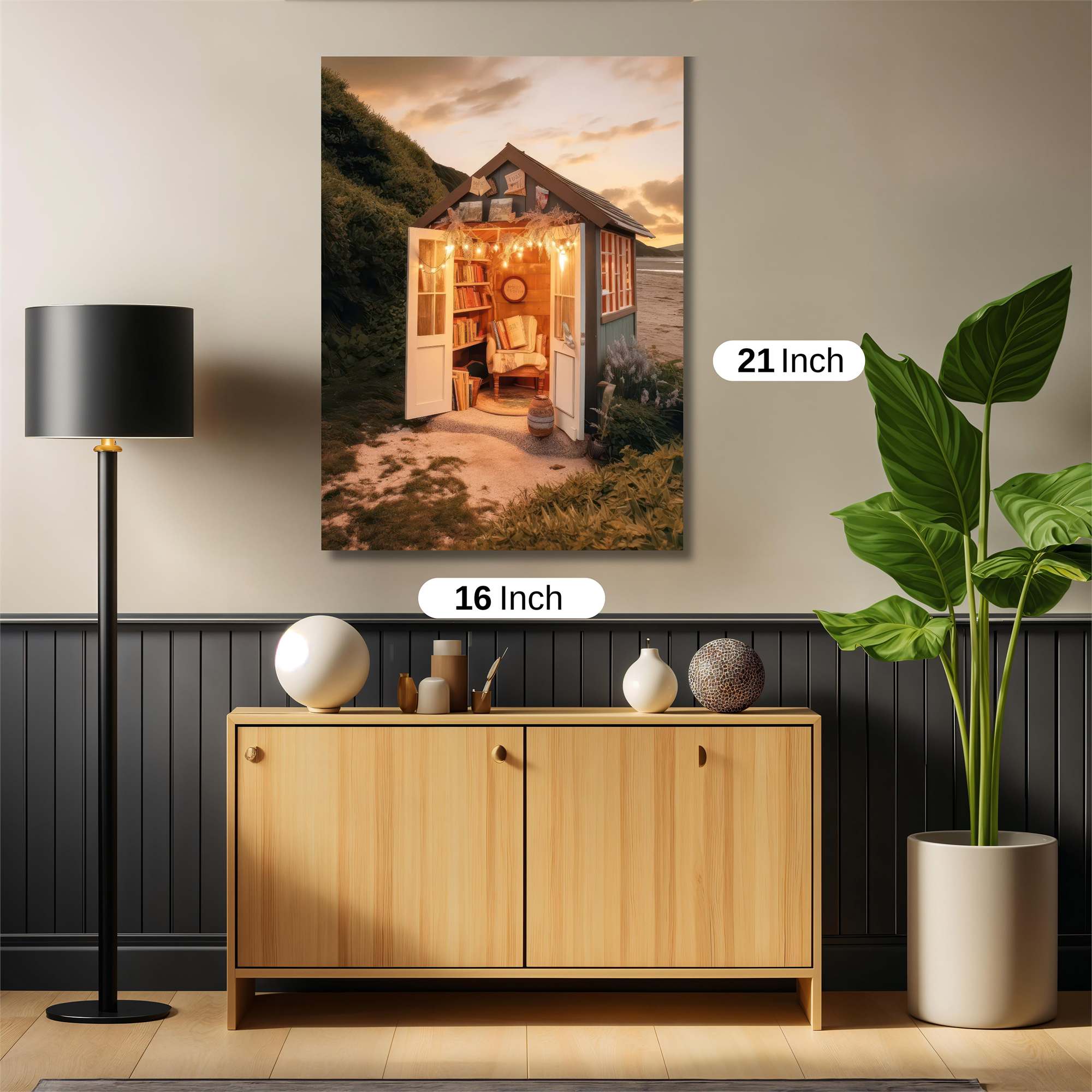 Beach Bliss Safe Wall Magnetic / M