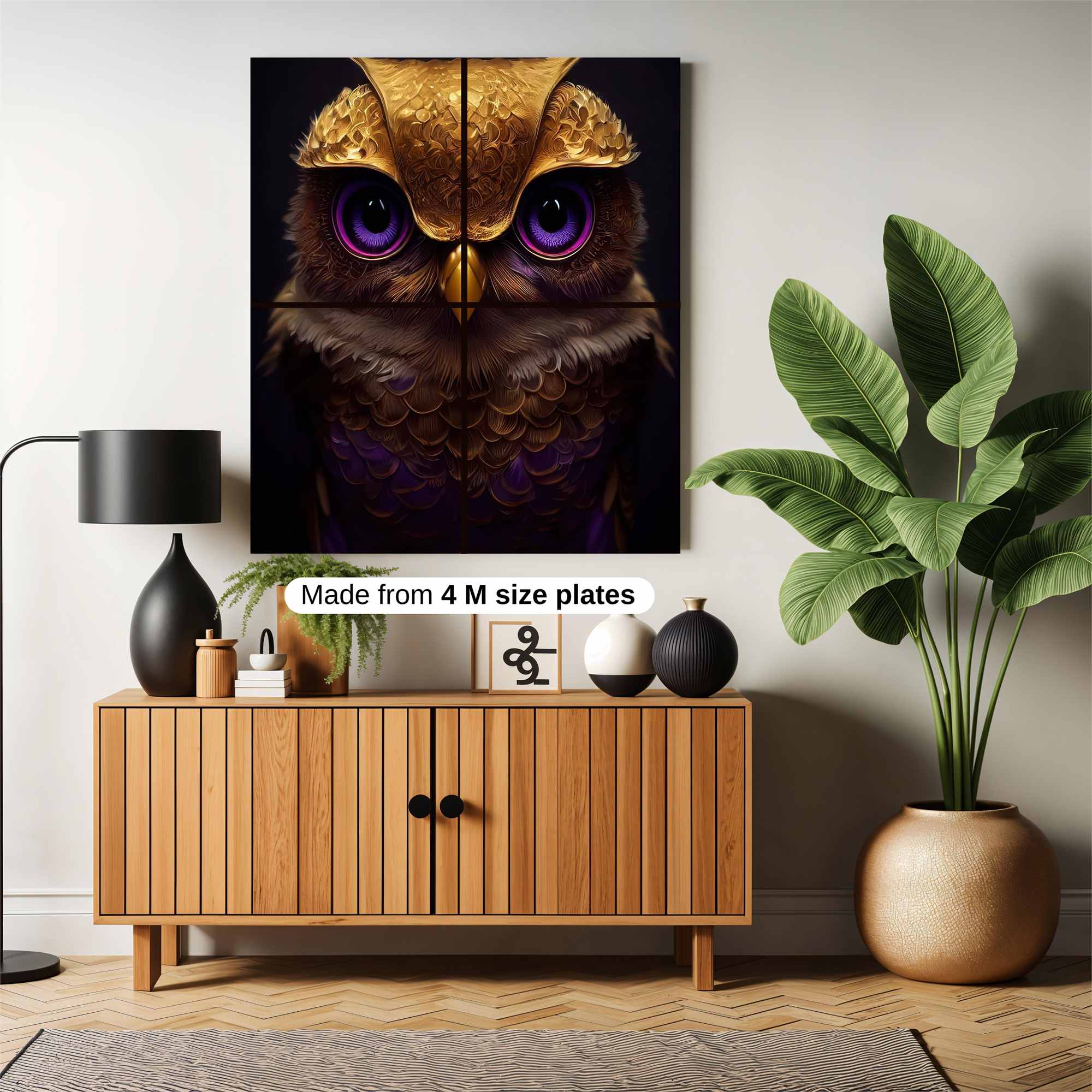 Owl Majesty Safe Wall Magnetic / M
