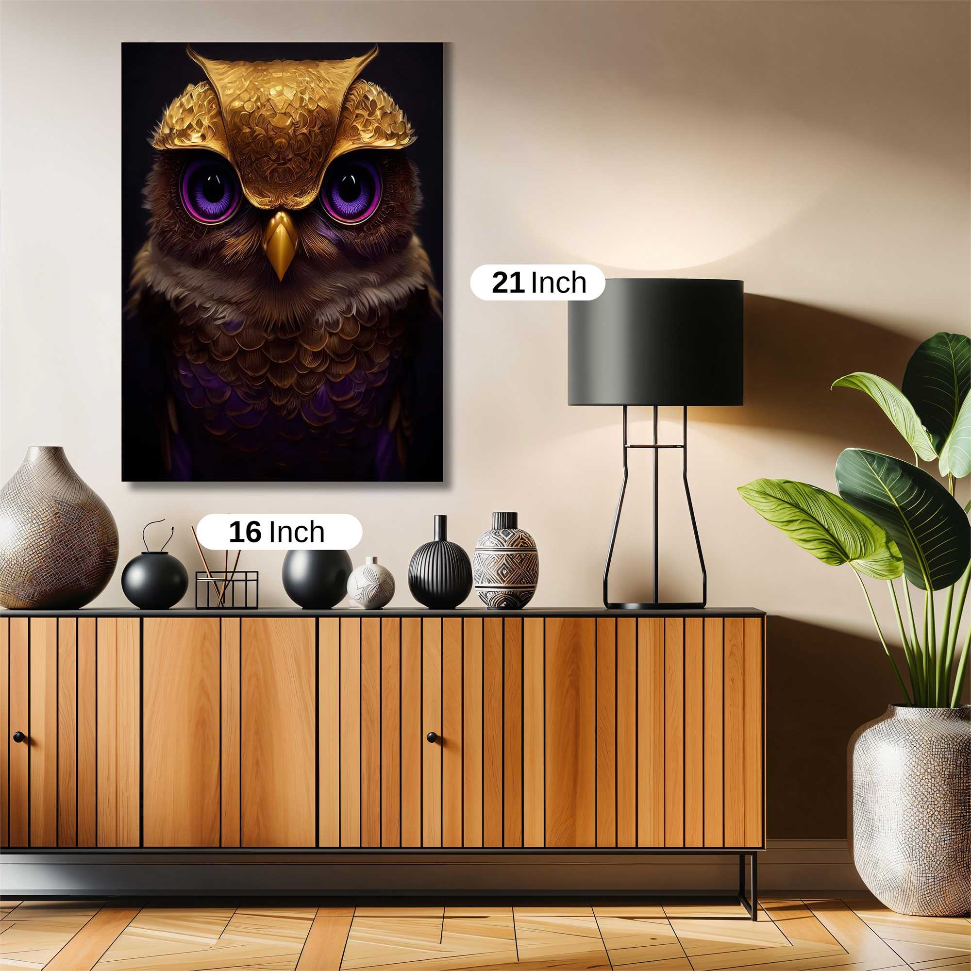 Owl Majesty Safe Wall Magnetic / M