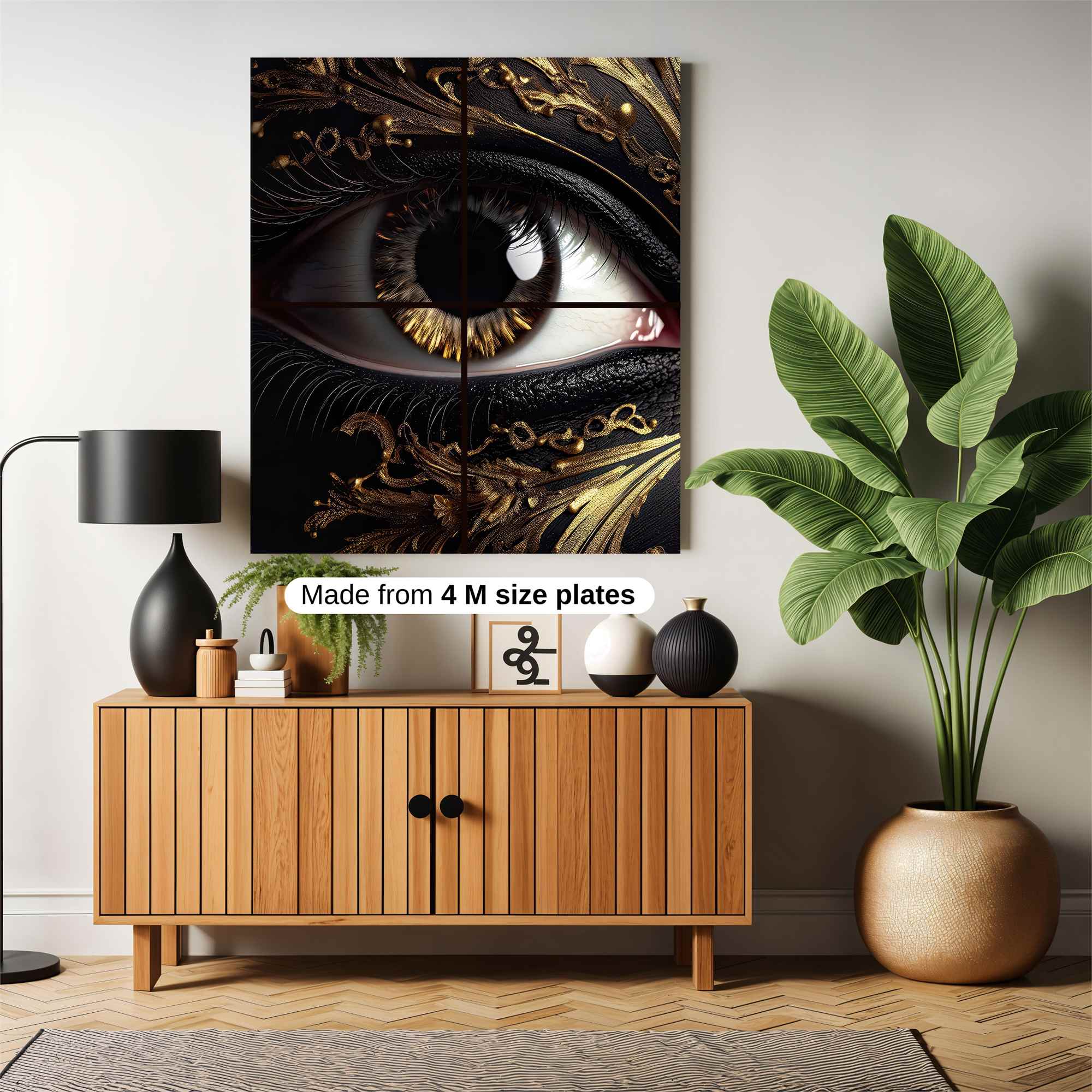 Gilded Gaze Safe Wall Magnetic / M