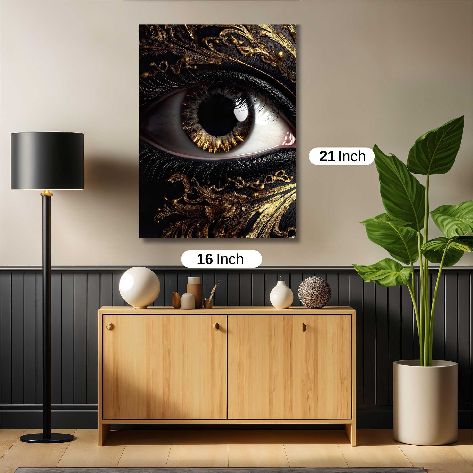 Gilded Gaze Safe Wall Magnetic / M