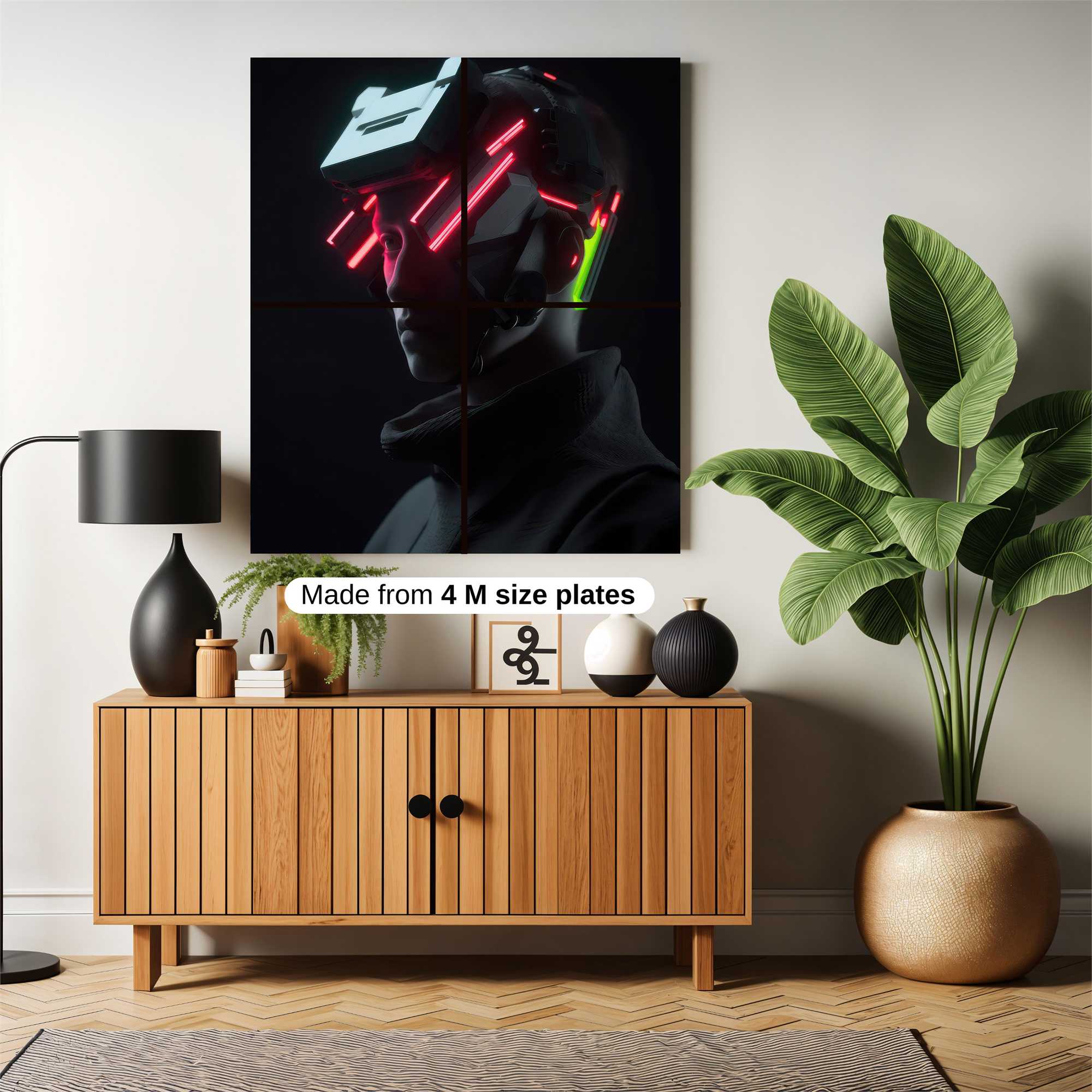 Cyber Pulse Safe Wall Magnetic / M